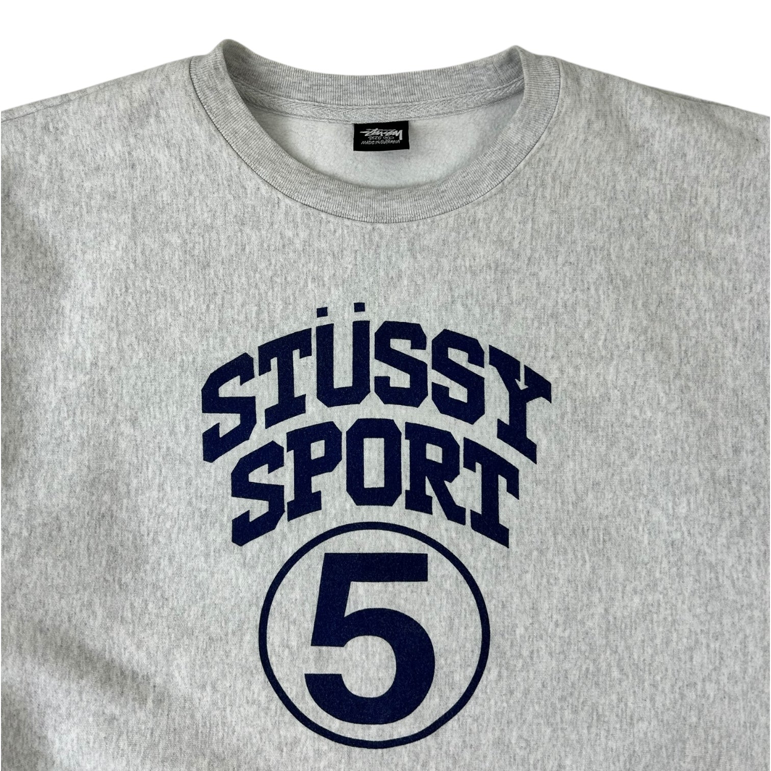 Stussy Sport Crewneck Ash Heather