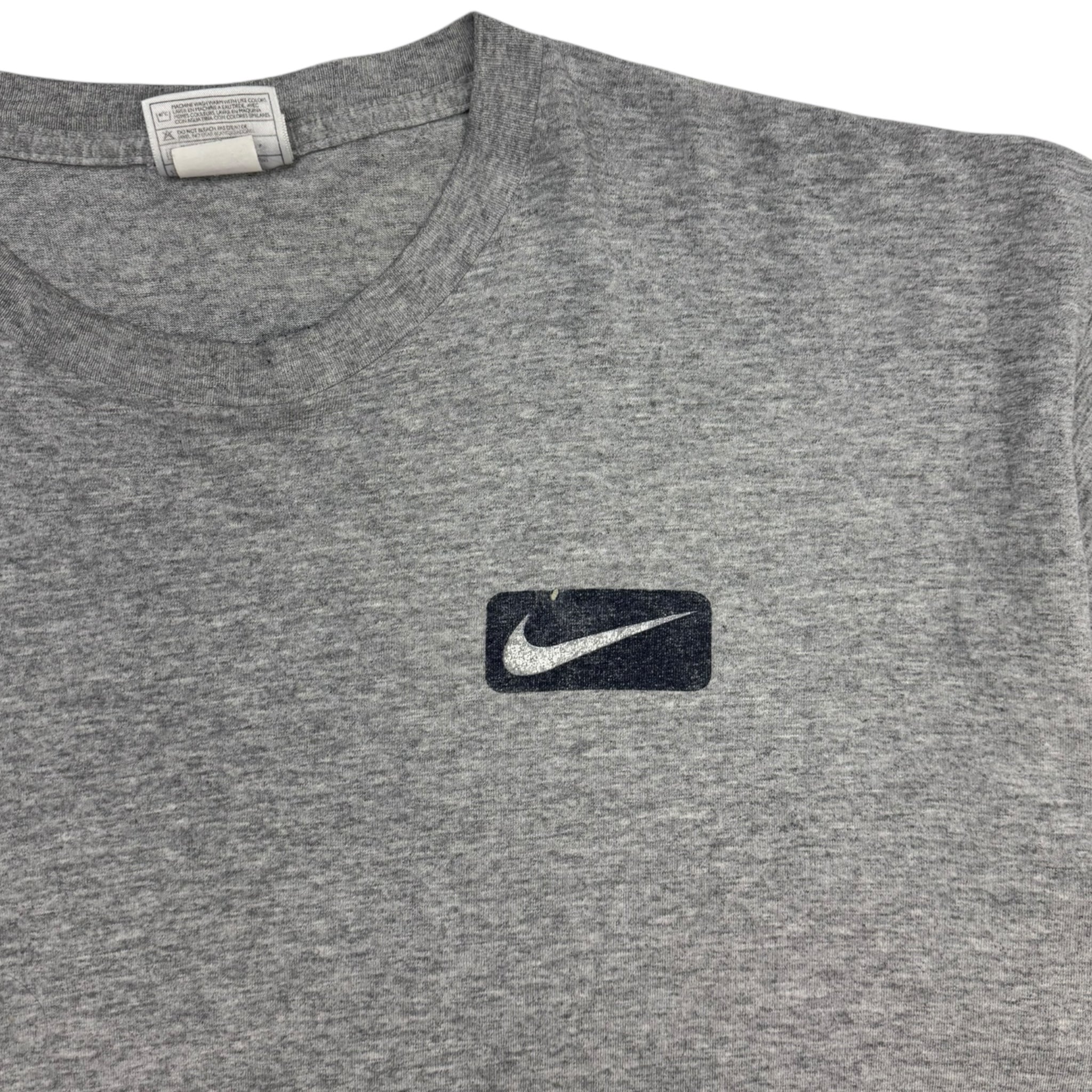 Vintage 90s Nike “Swoosh” T-Shirt Heather Grey