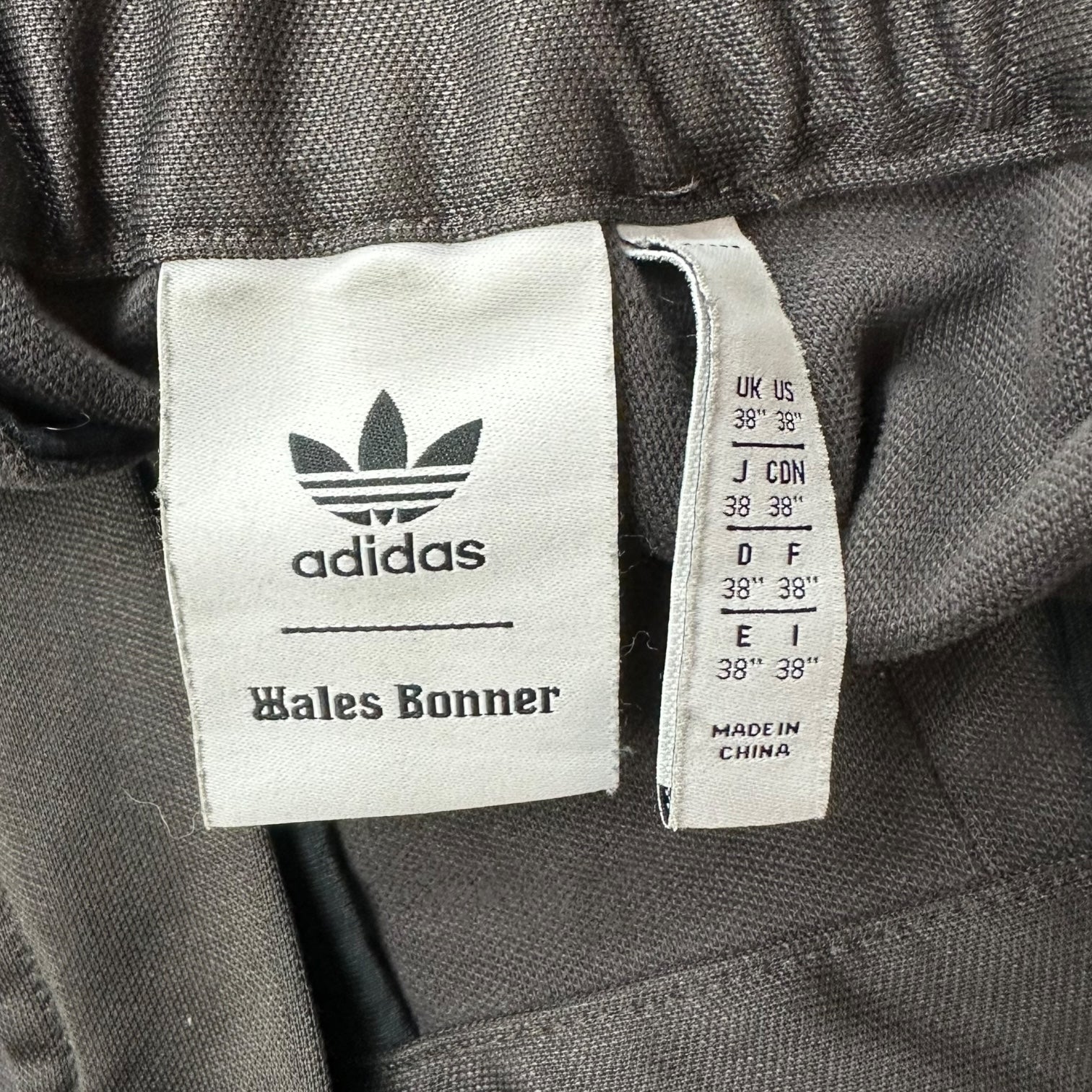 Adidas X Wales Bonner Flared Trousers Black