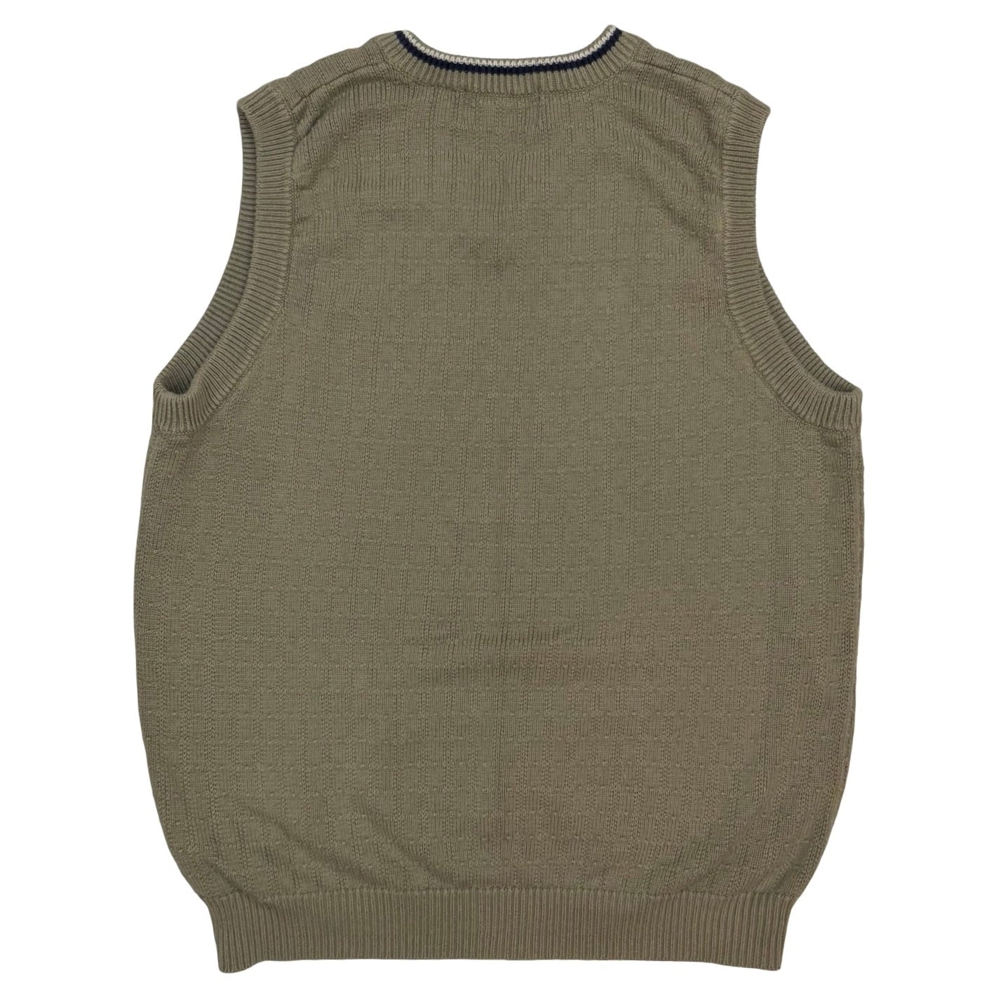 Vintage Northern Golf Elements Knit Vest Olive