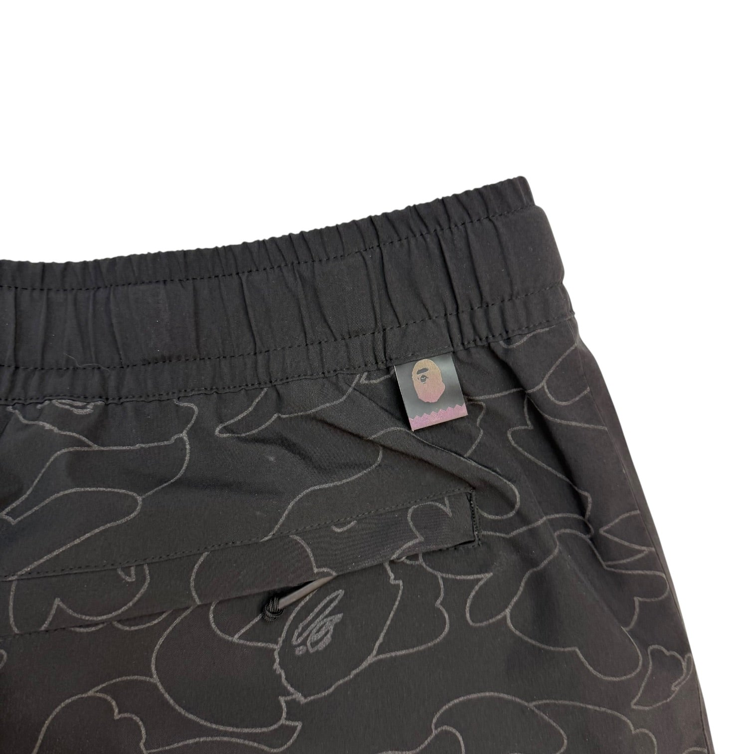 BAPE X Adidas Slopetrotter Pants Black/Iridescent