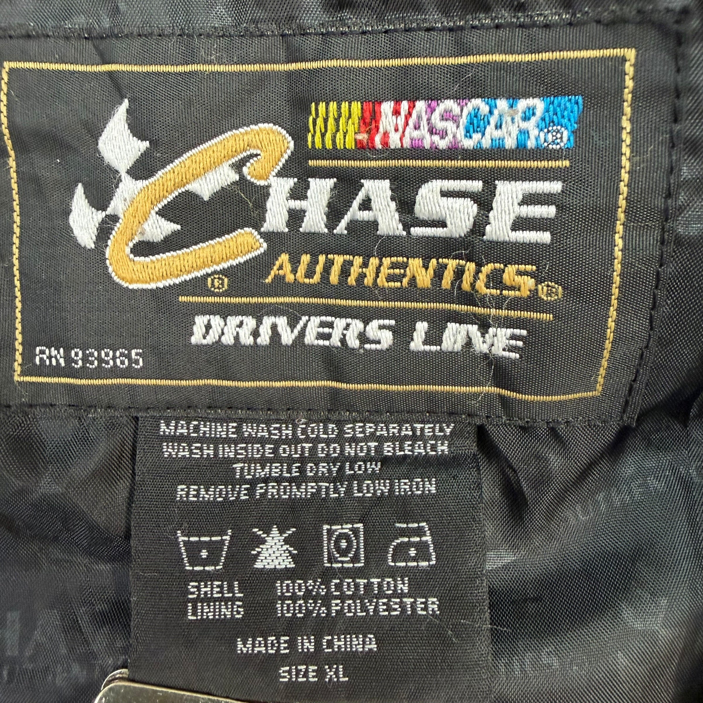 Vintage Dale Earnhardt Jr Chase Authentics Drivers Line AMP Energy National Guard Jacket White