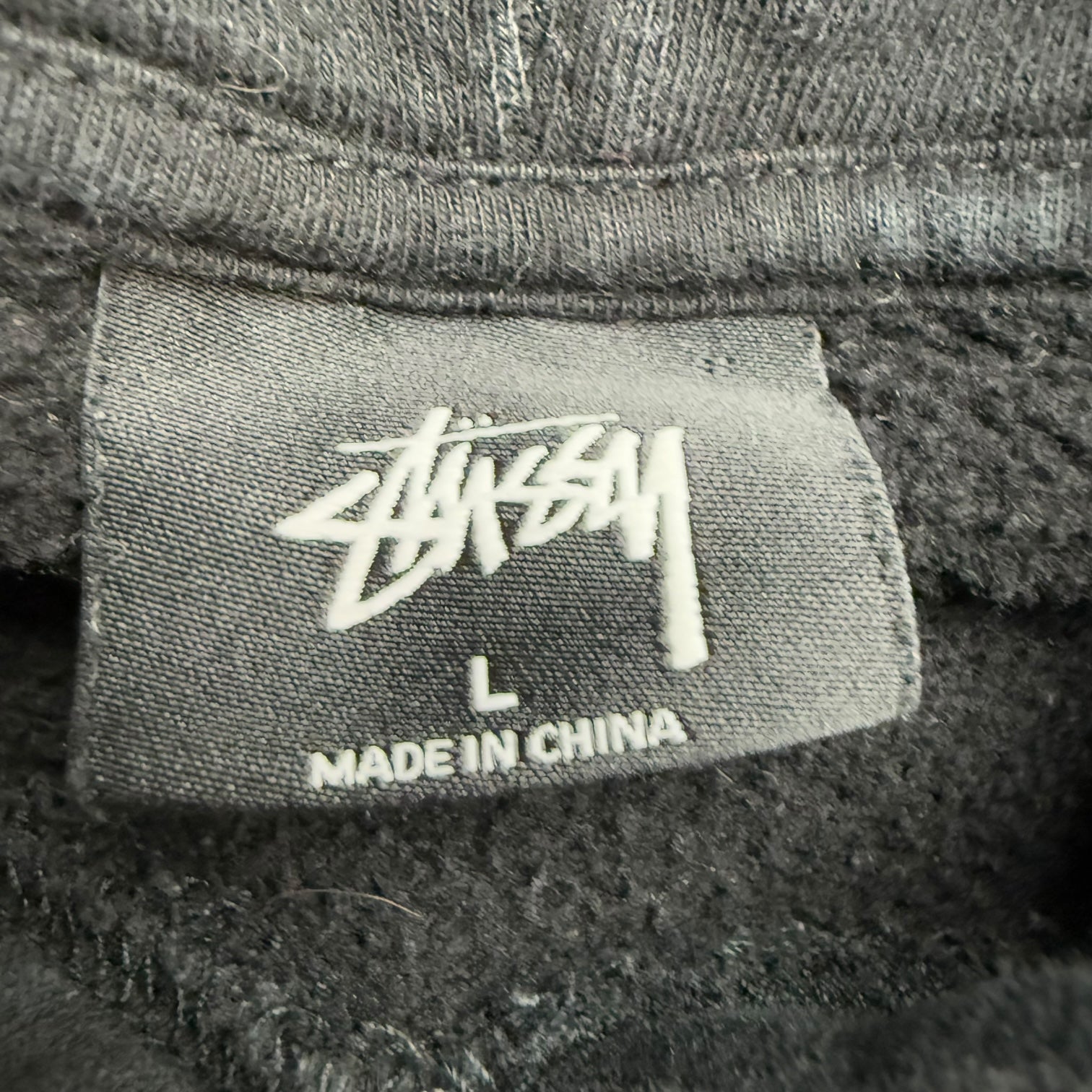 Stussy SS Cube Hoodie Black