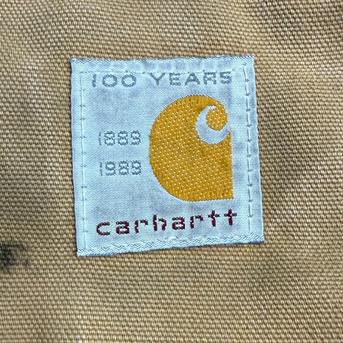 Vintage Carhartt Custom Cropped Jacket Tan