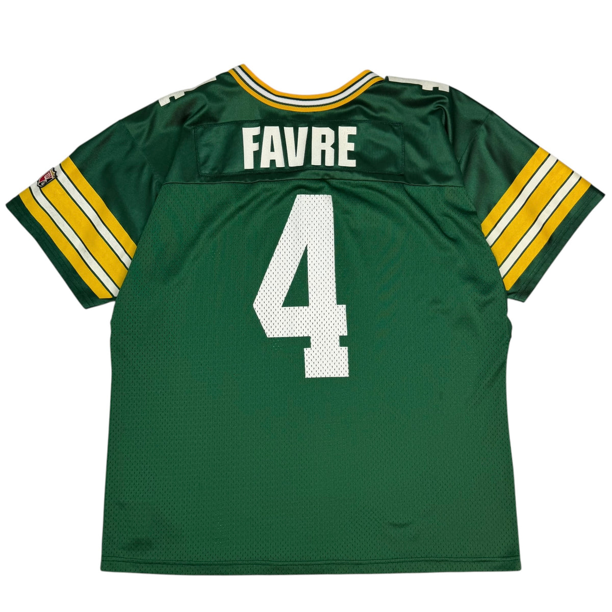 Vintage Green Bay Packers Brett Favre Wilson NFL Jersey Green