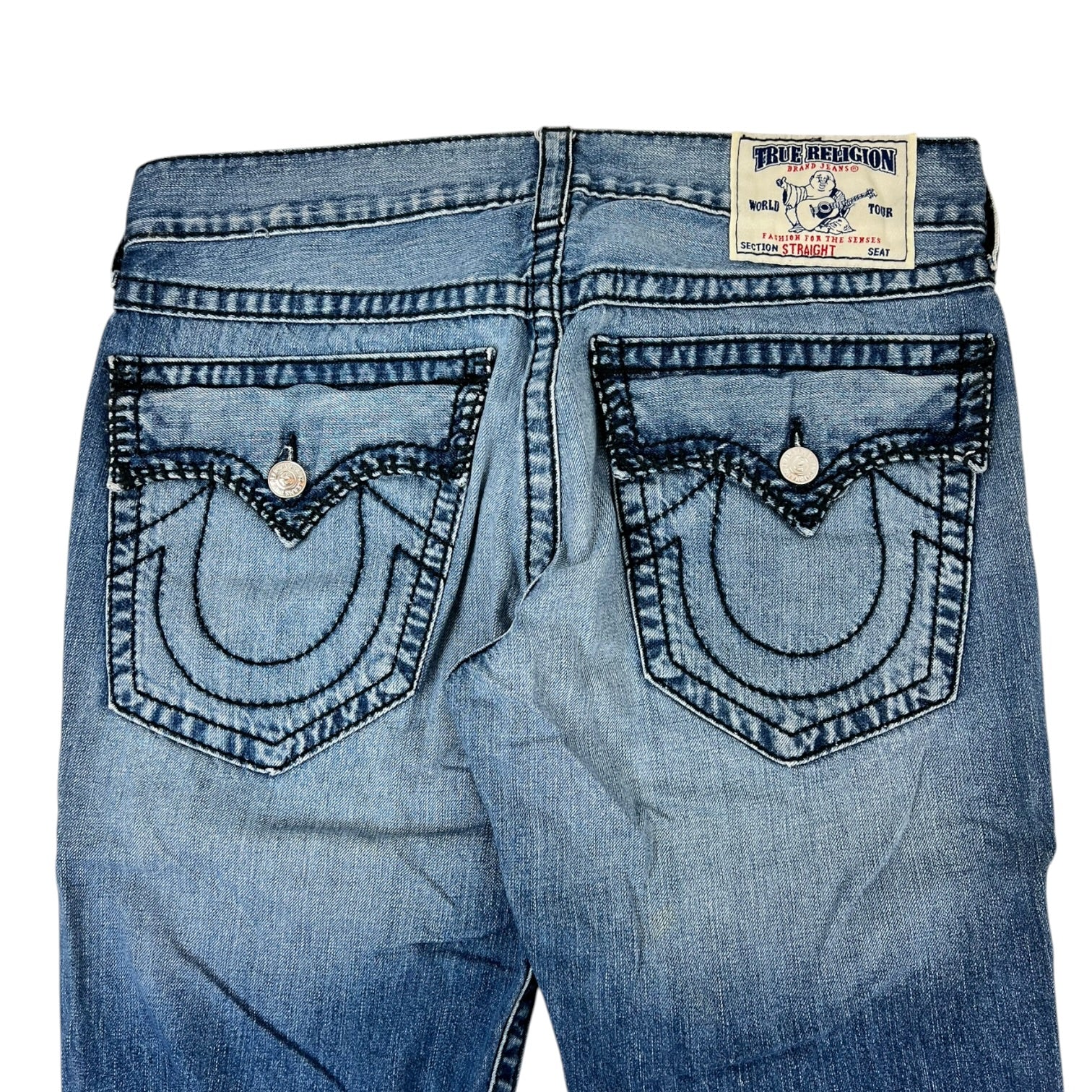 Vintage True Religion Ricky Straight Denim Jeans
