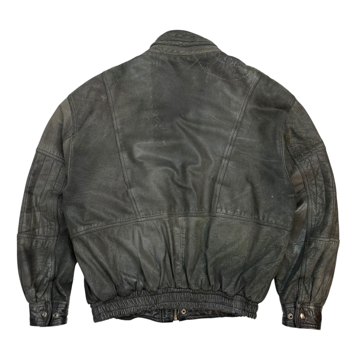 Vintage Spirite Leather Jacket Black