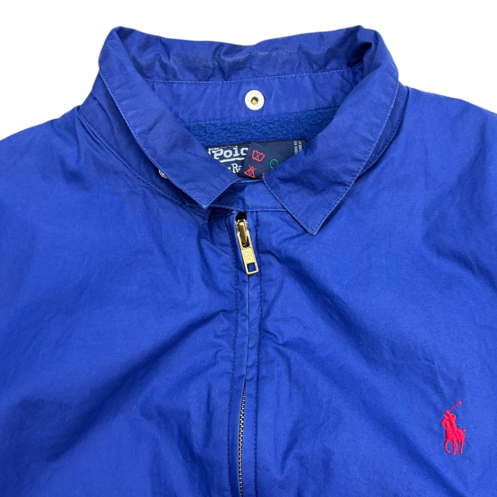 Vintage Polo Ralph Lauren Zip Jacket Blue