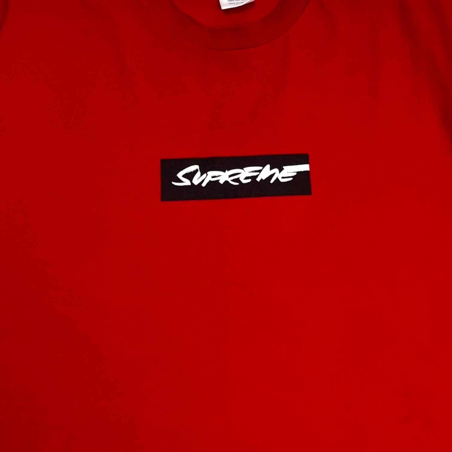 Supreme Futura Box Logo Tee Red