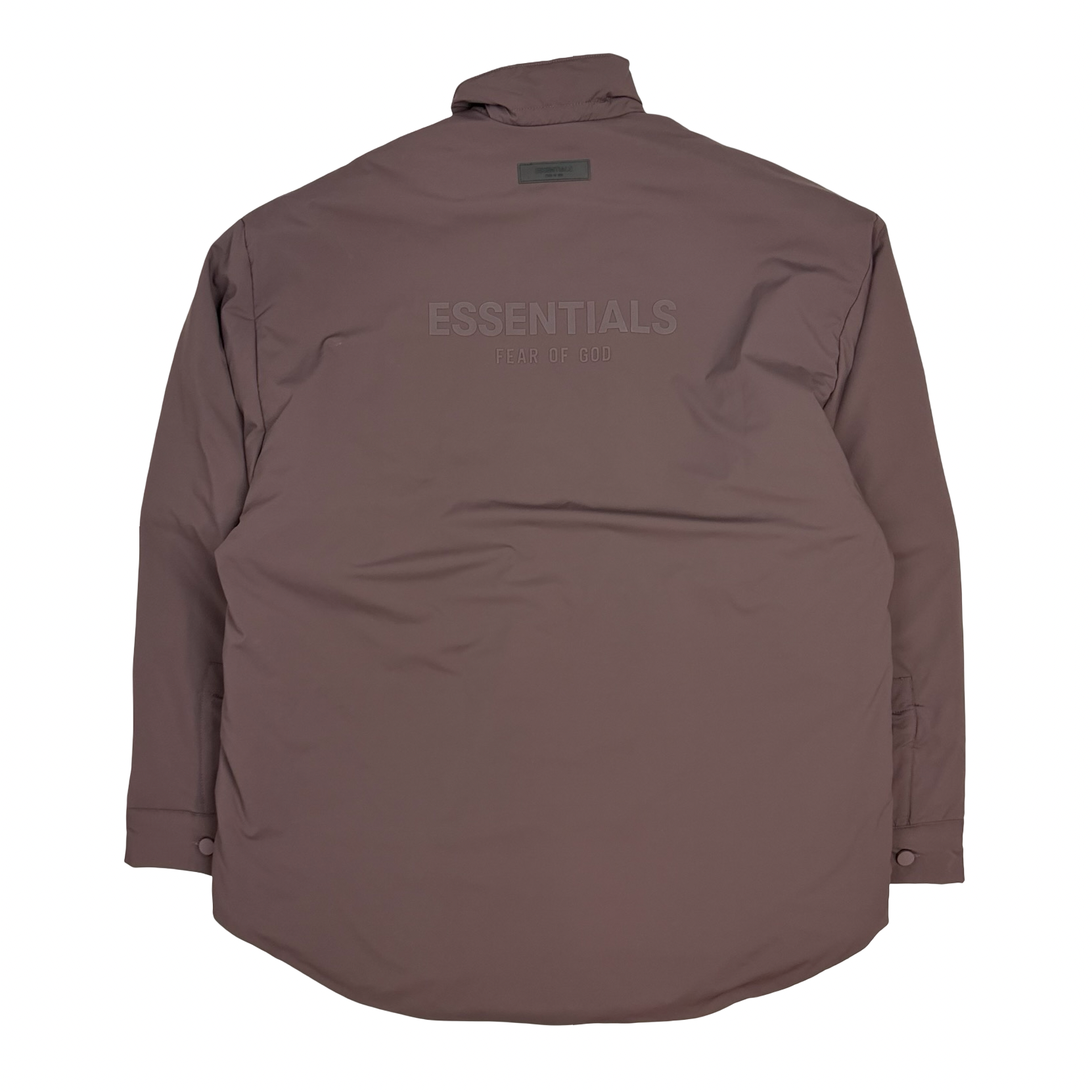 Fear of God Essentials Filled Shirt Jacket Mauve