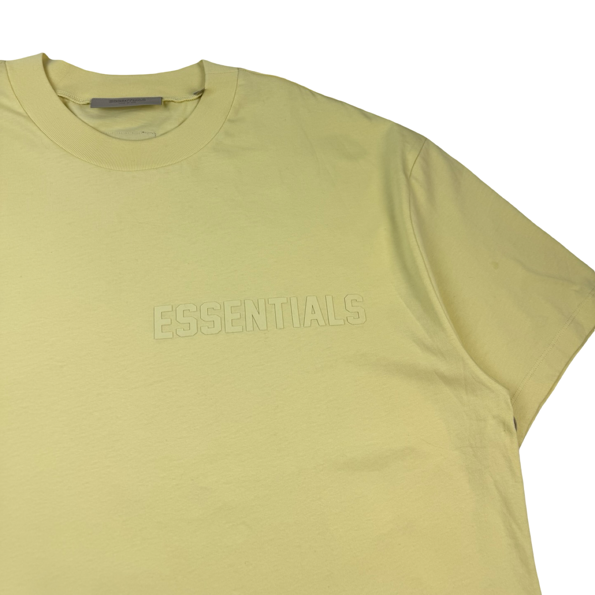 Fear Of God Essentials T-Shirt Pale Yellow