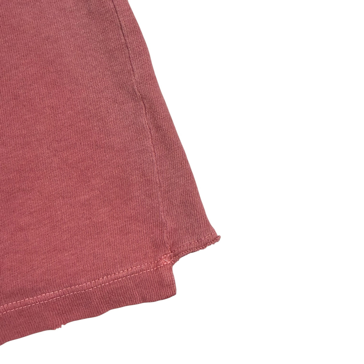Saint Laurent Pink Rose Tee Washed Red
