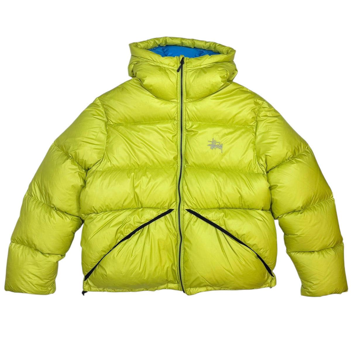 Stussy Micro Ripstop Down Parka Lime