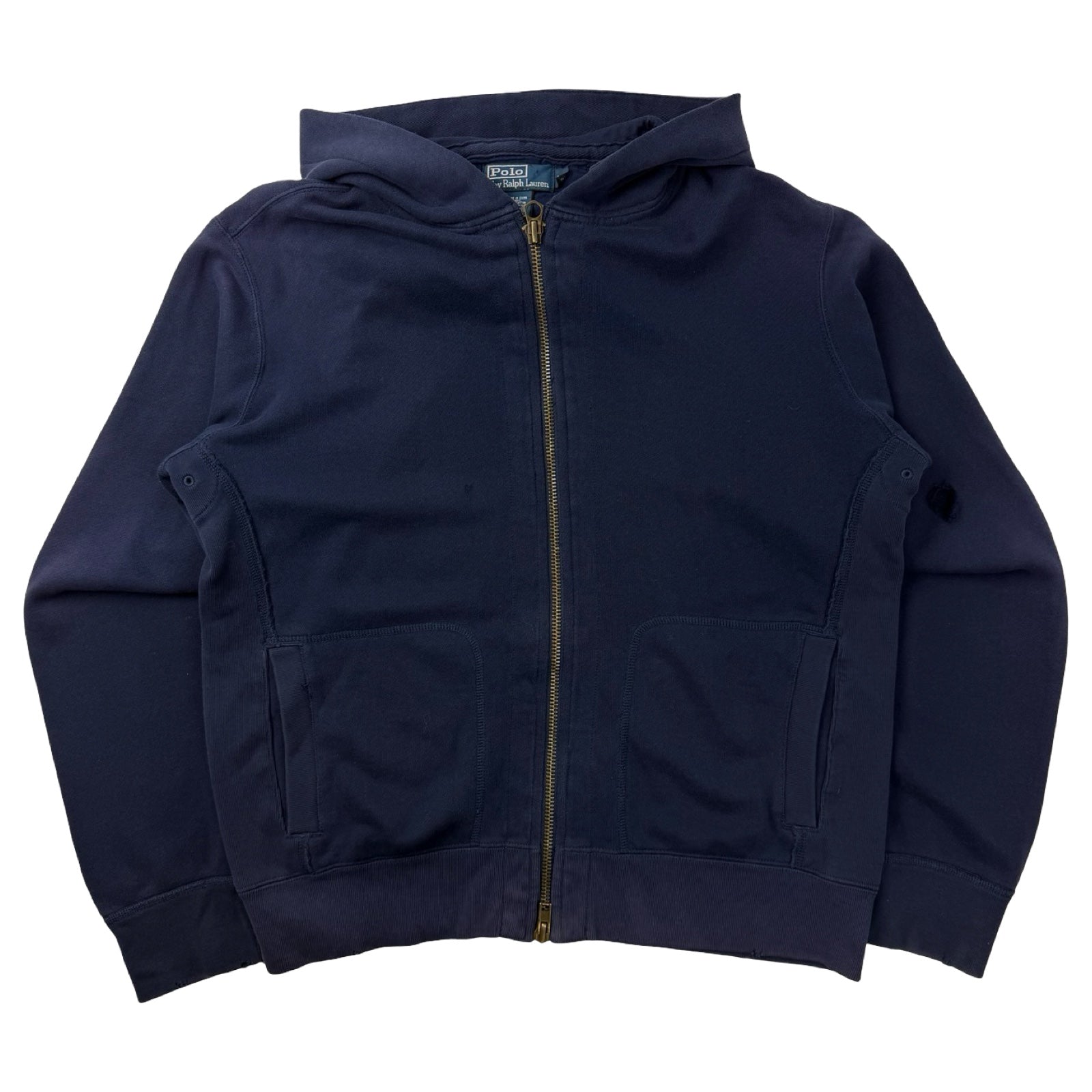 Vintage Polo Ralph Lauren Zip Up Sweater Navy
