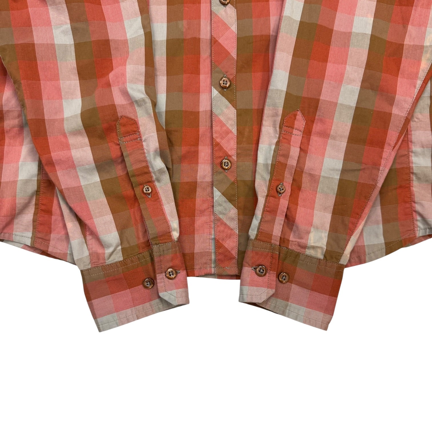 Arc’teryx Peakline Button Up Shirt Orange/Green