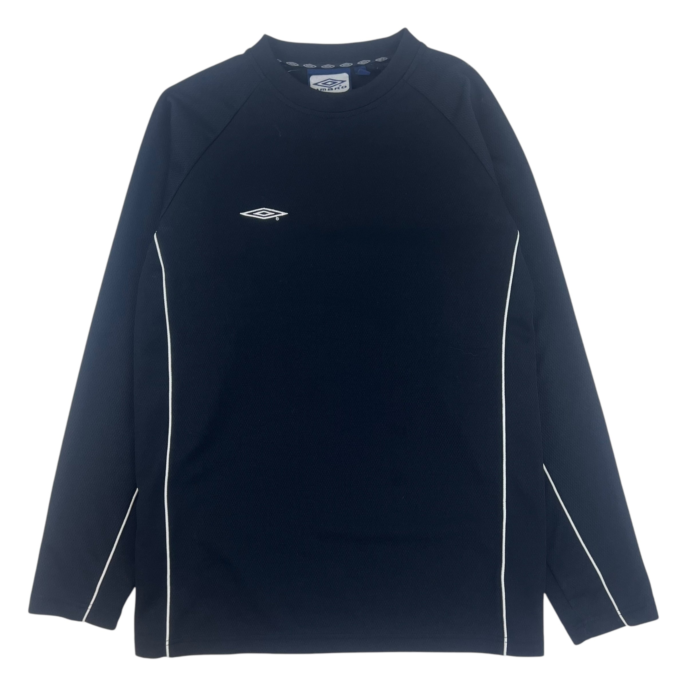 Vintage Umbro L/S Warmup T-Shirt Black