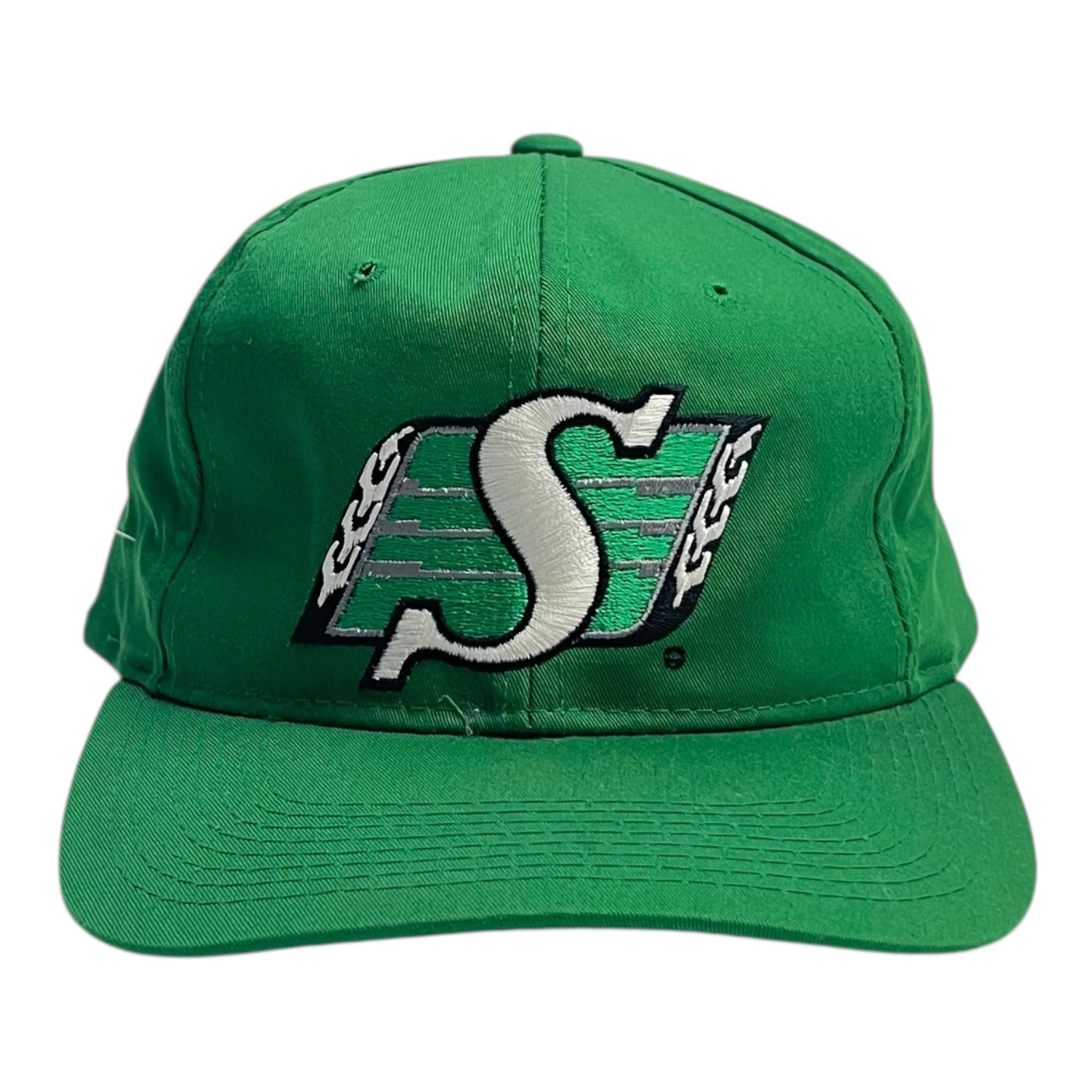 Vintage Starter Saskatchewan Rough Riders Hat Green