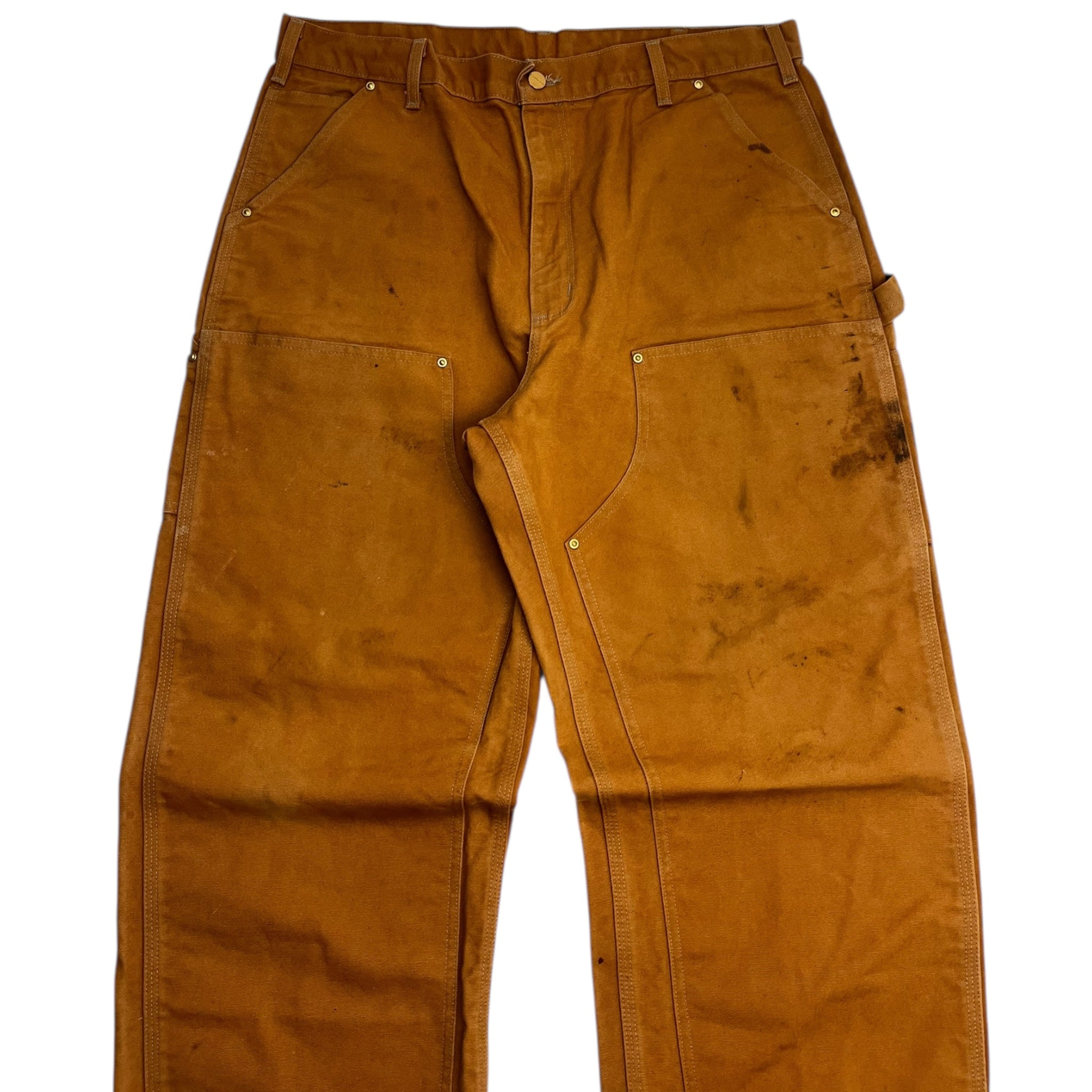 Carhartt miUSA Double Knee Pants Light Brown