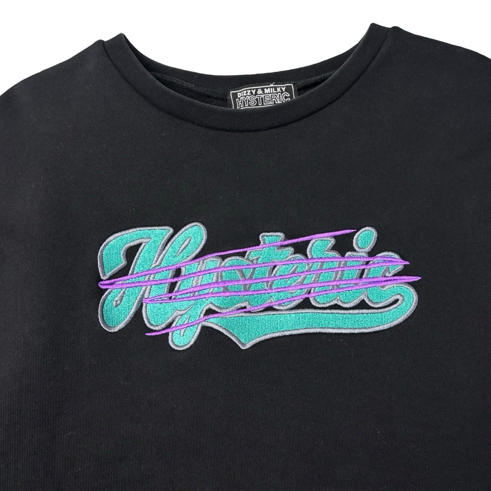 Hysteric Glamour X Genzai Crewneck Black