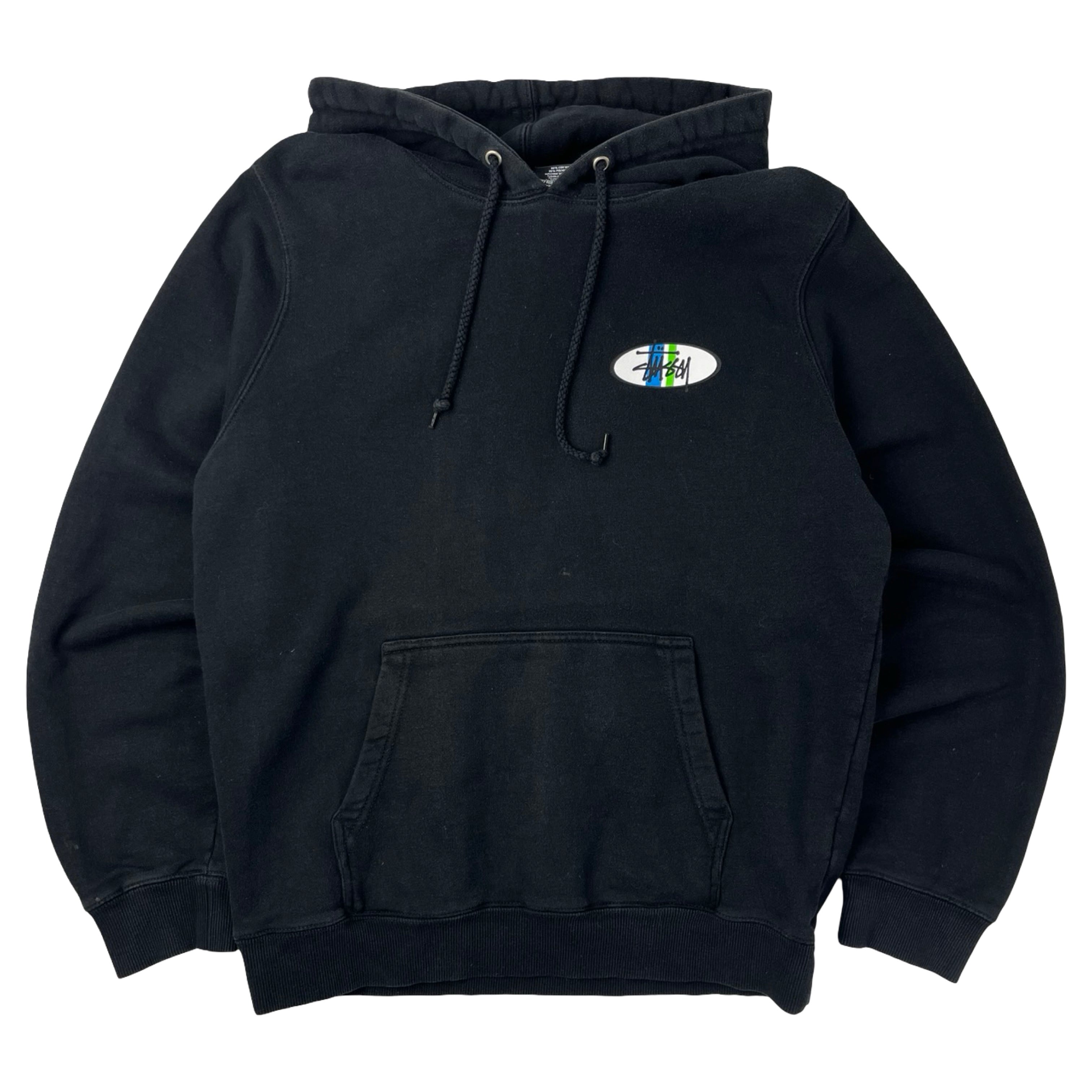 Stussy Two Bar Oval Logo Hoodie