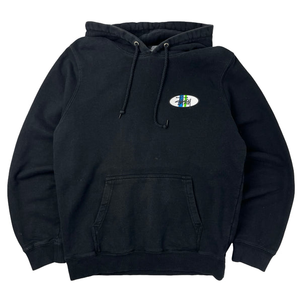 Stussy Two Bar Oval Logo Hoodie