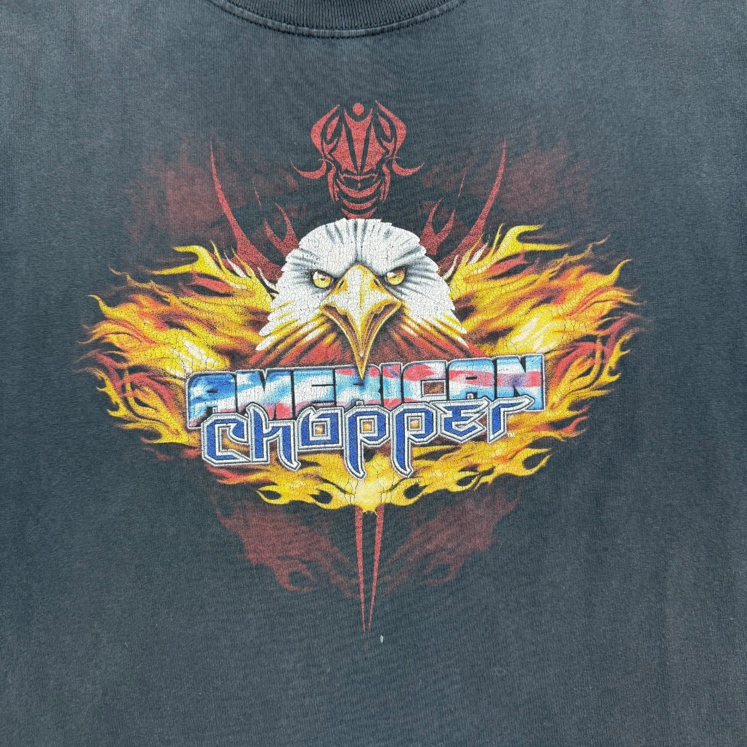 Vintage American Chopper Eagle Tee Black
