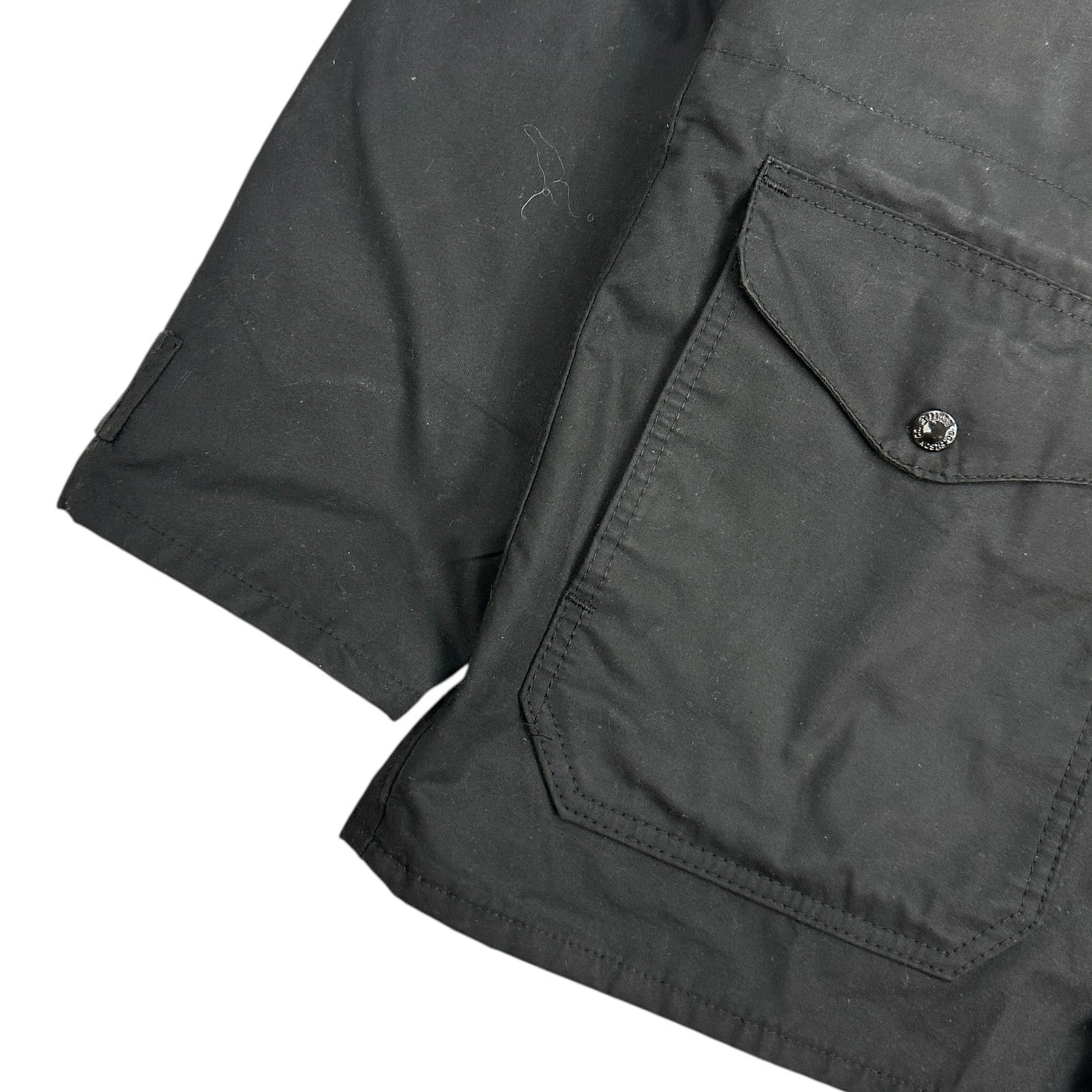 Filson Waxed Tin Cloth Jacket Black