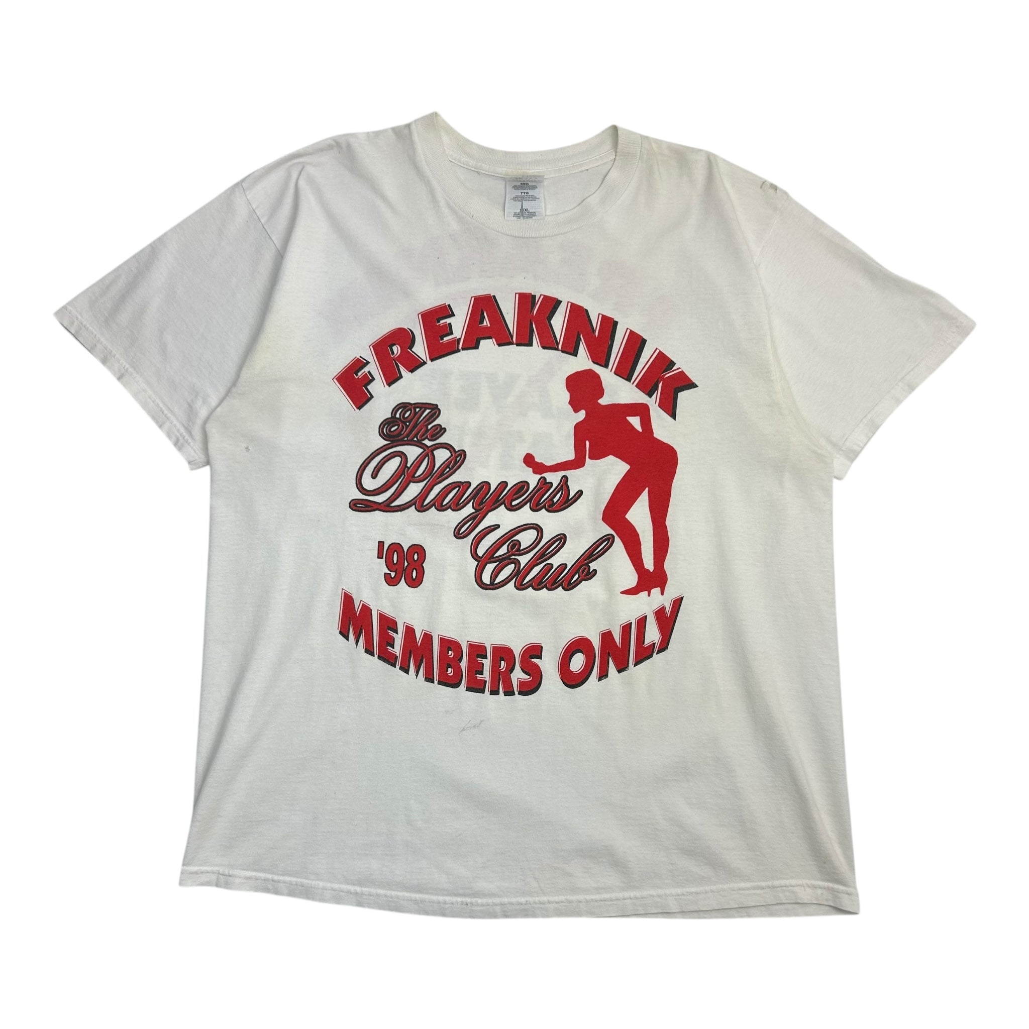 1998 Freaknik The Players Club Tee White