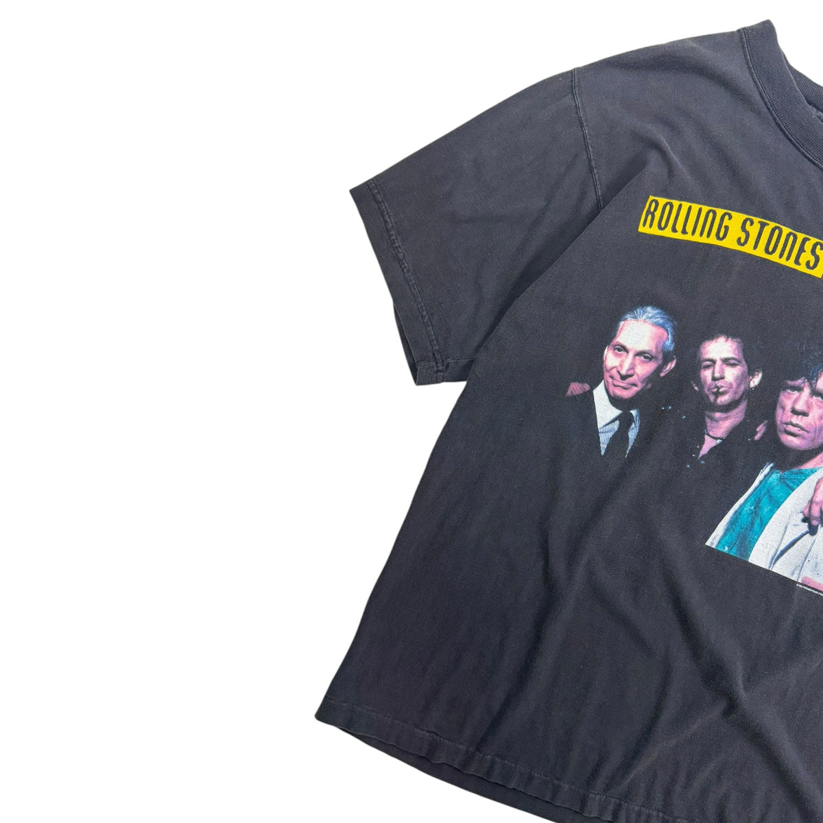 Vintage Rolling Stones Voodoo Lounge T-Shirt Black