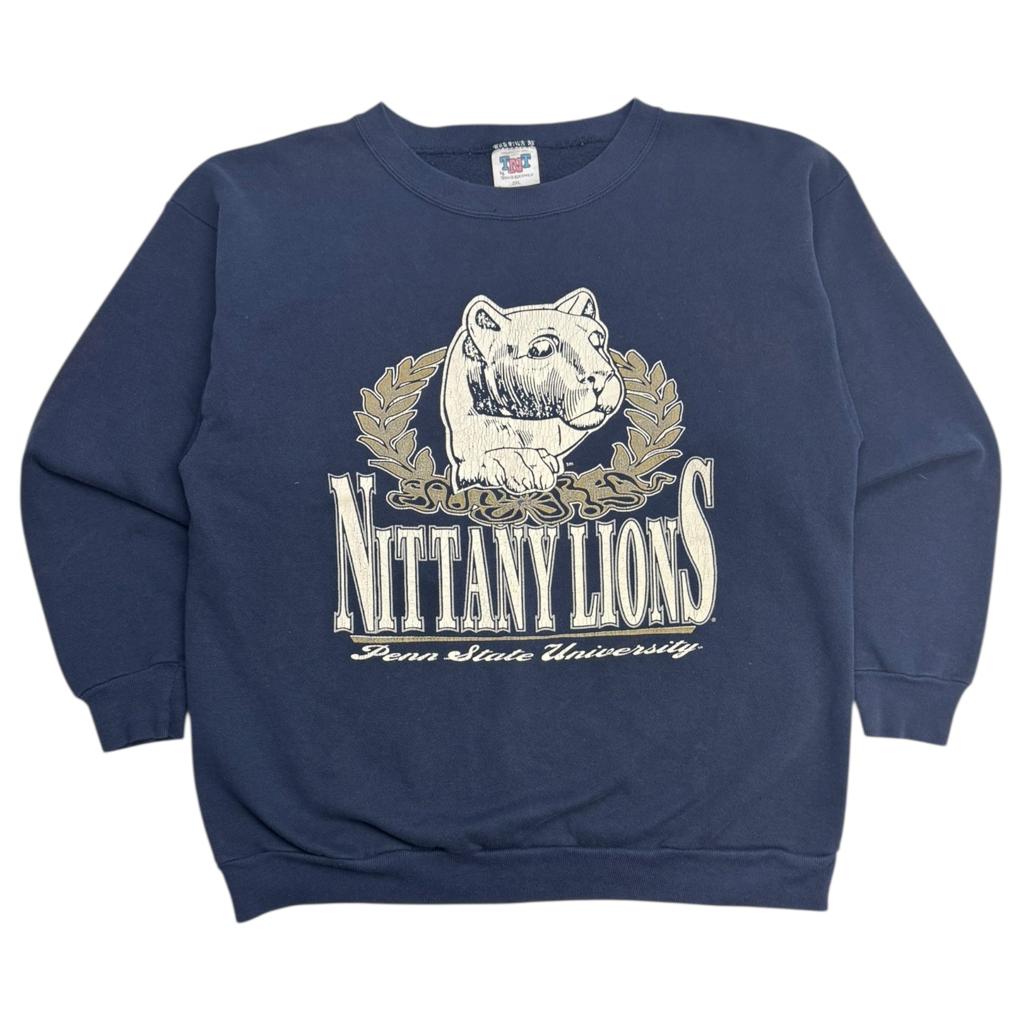Vintage Penn State Nittany Lions Crewneck Navy