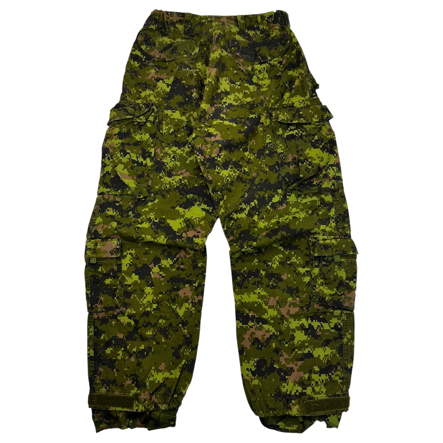 Vintage Converged Combat Trousers Green Digi Camo