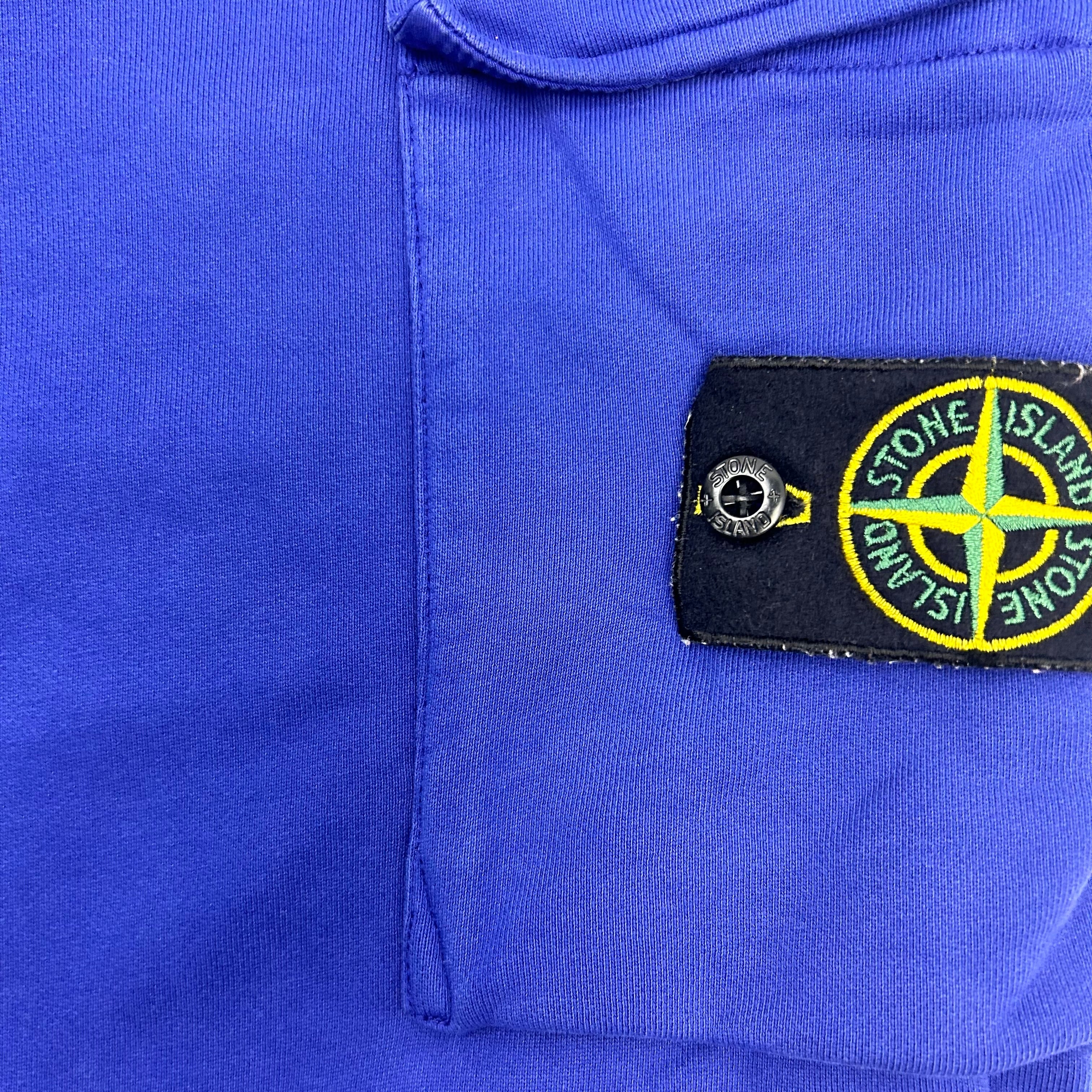 Stone Island Cargo Sweatpants Crimson Blue