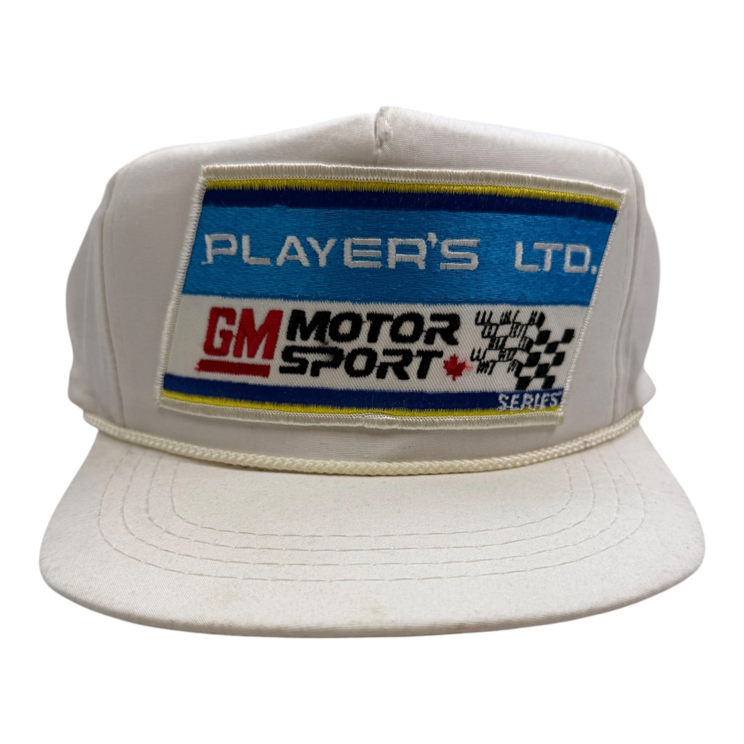 Vintage Players Ltd GM Motor Sports Hat White