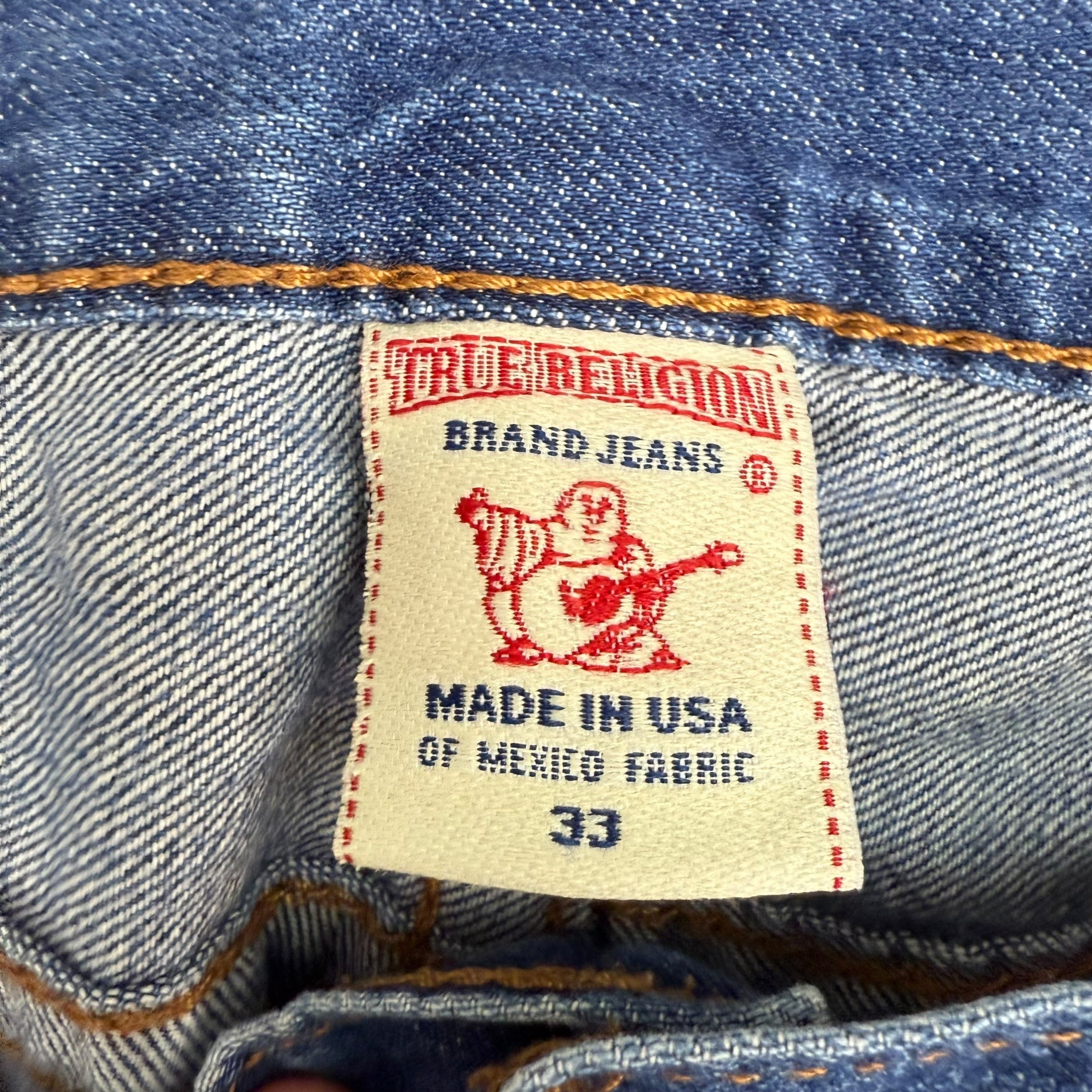 Vintage True Religion Boot Cut Denim Pants Dark Wash