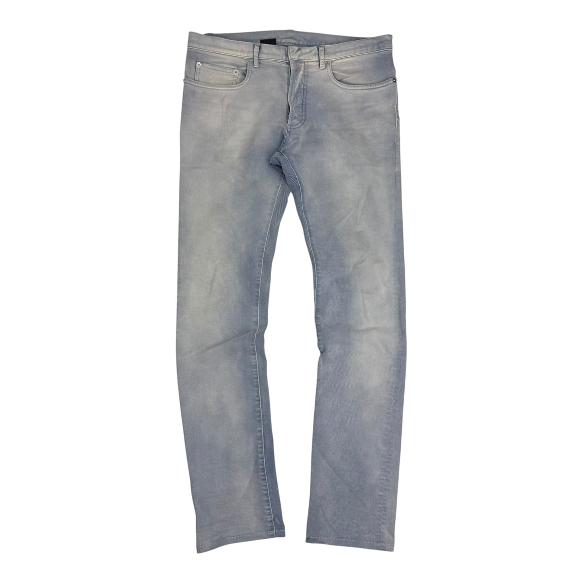 Dior Hedi Slimane Slim Fit Denim Pants Light Grey