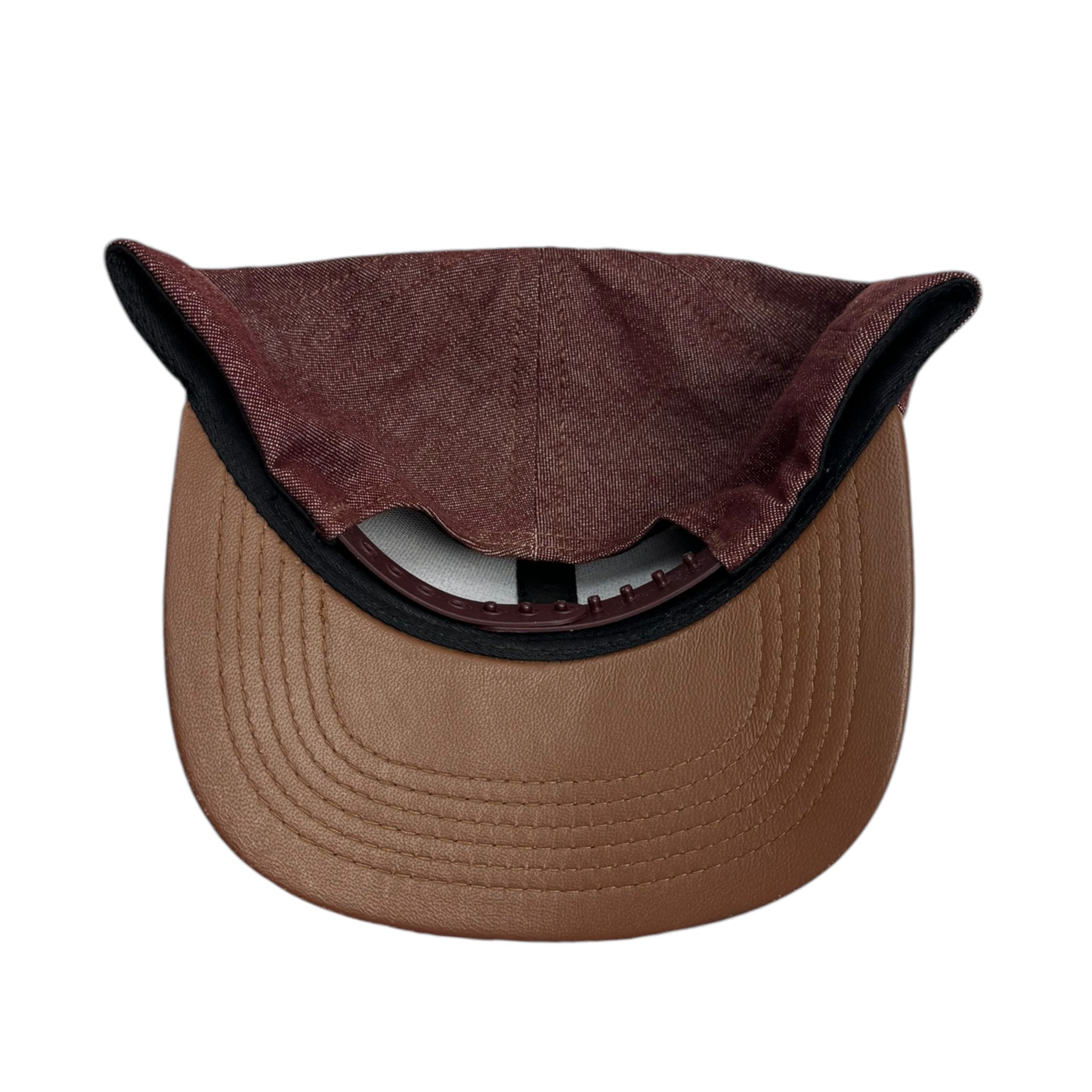 Supreme Leather Brim Hat