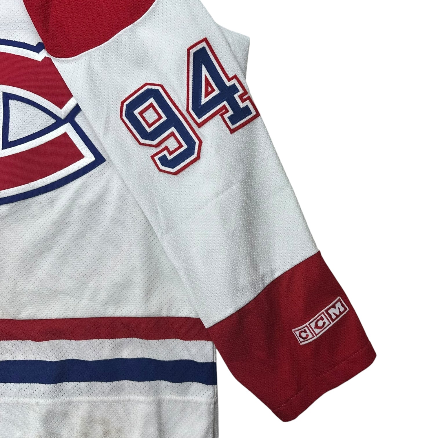 Vintage Montreal Canadiens Yanic Perreault Away Jersey