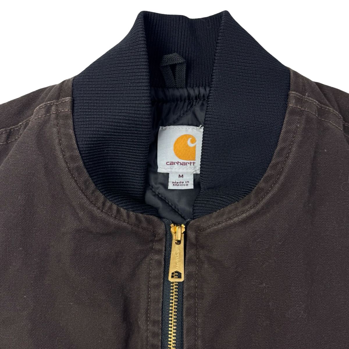 Vintage Carhartt Quilted Vest Brown