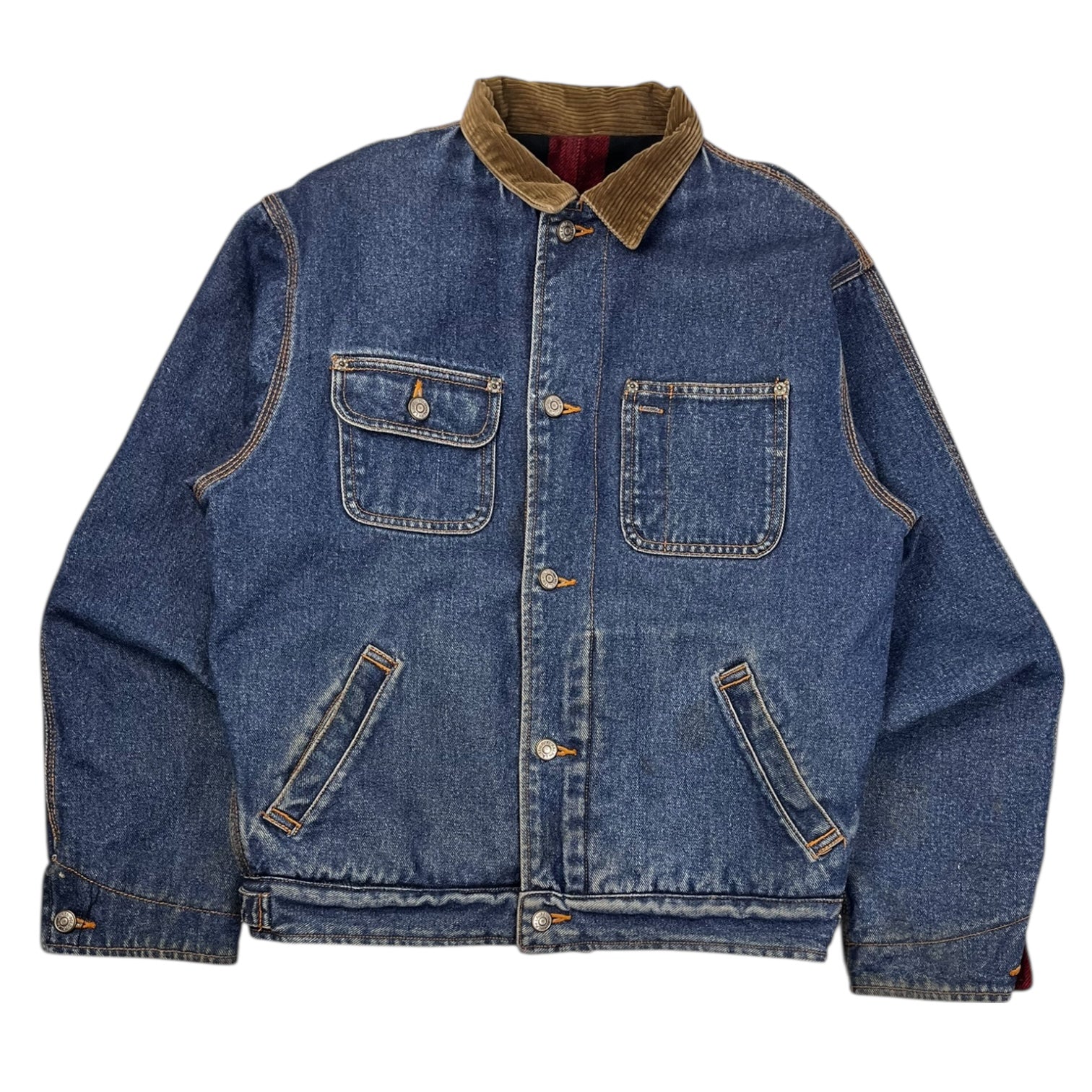 Vintage Polo Ralph Lauren Denim Reversible Jacket Indigo