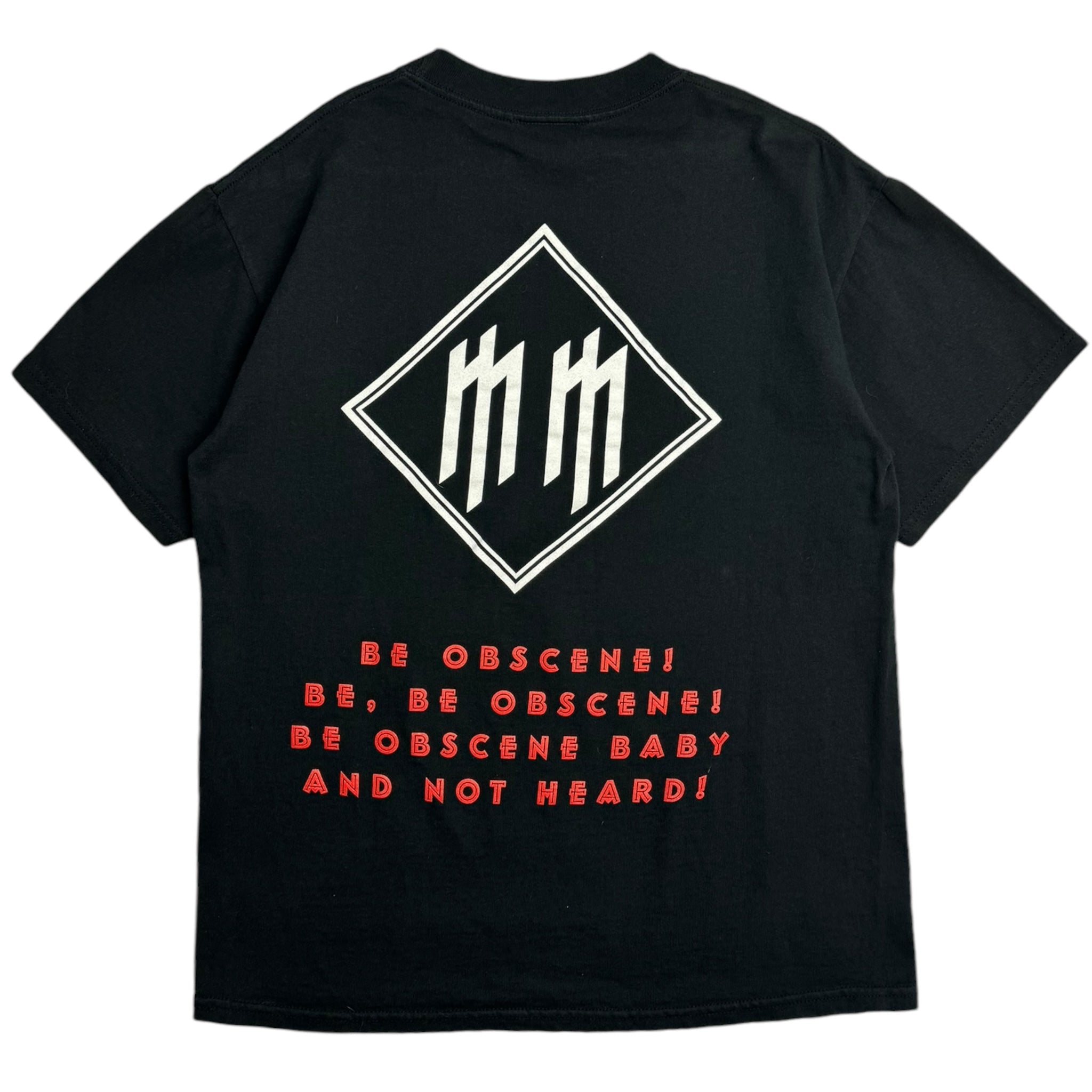 2003 Marilyn Manson Mobscene Album Promo T-Shirt