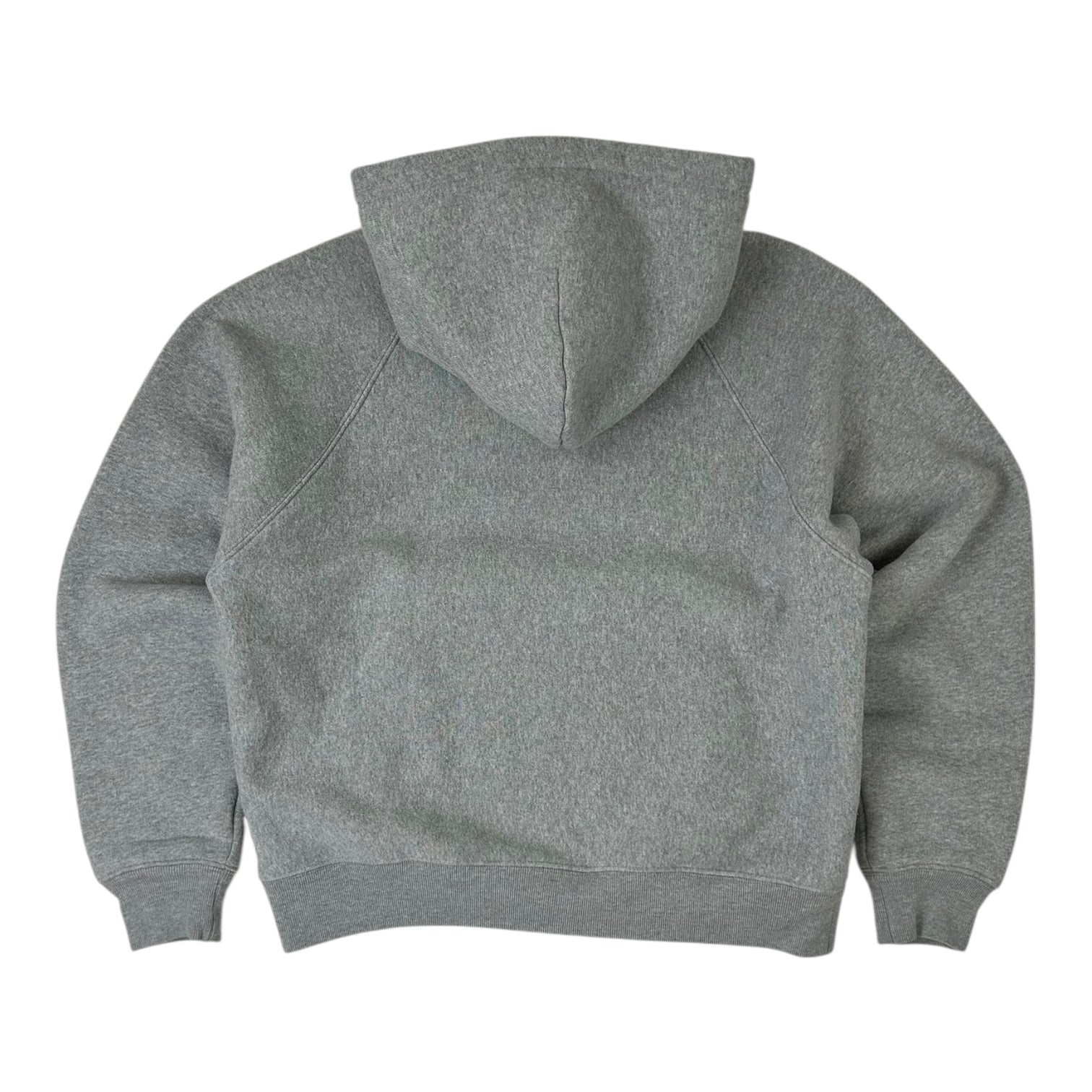 Stussy Raglan Fleece Hoodie Grey