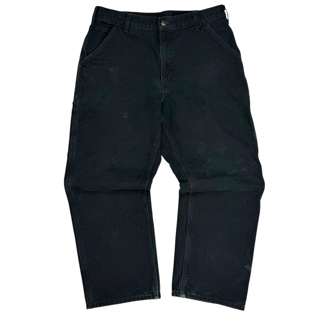Vintage Carhartt Loose Fit Blanket Lined Pants Black