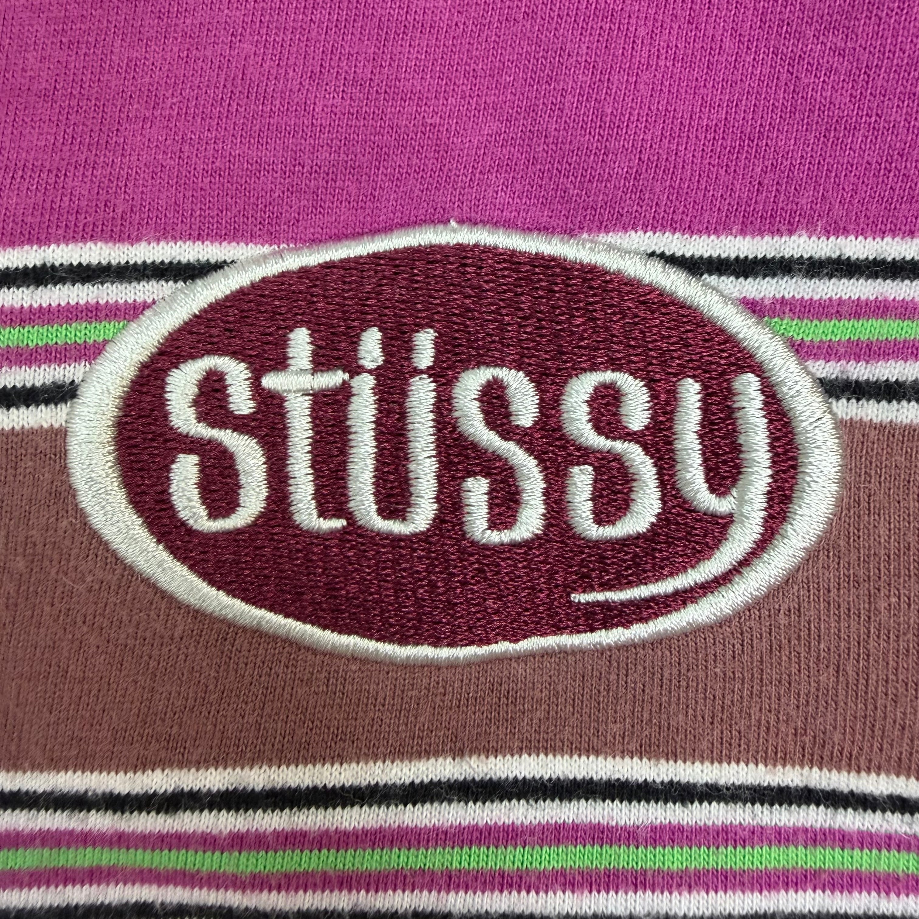 Stussy Horizontal Striped Tee Multicolor