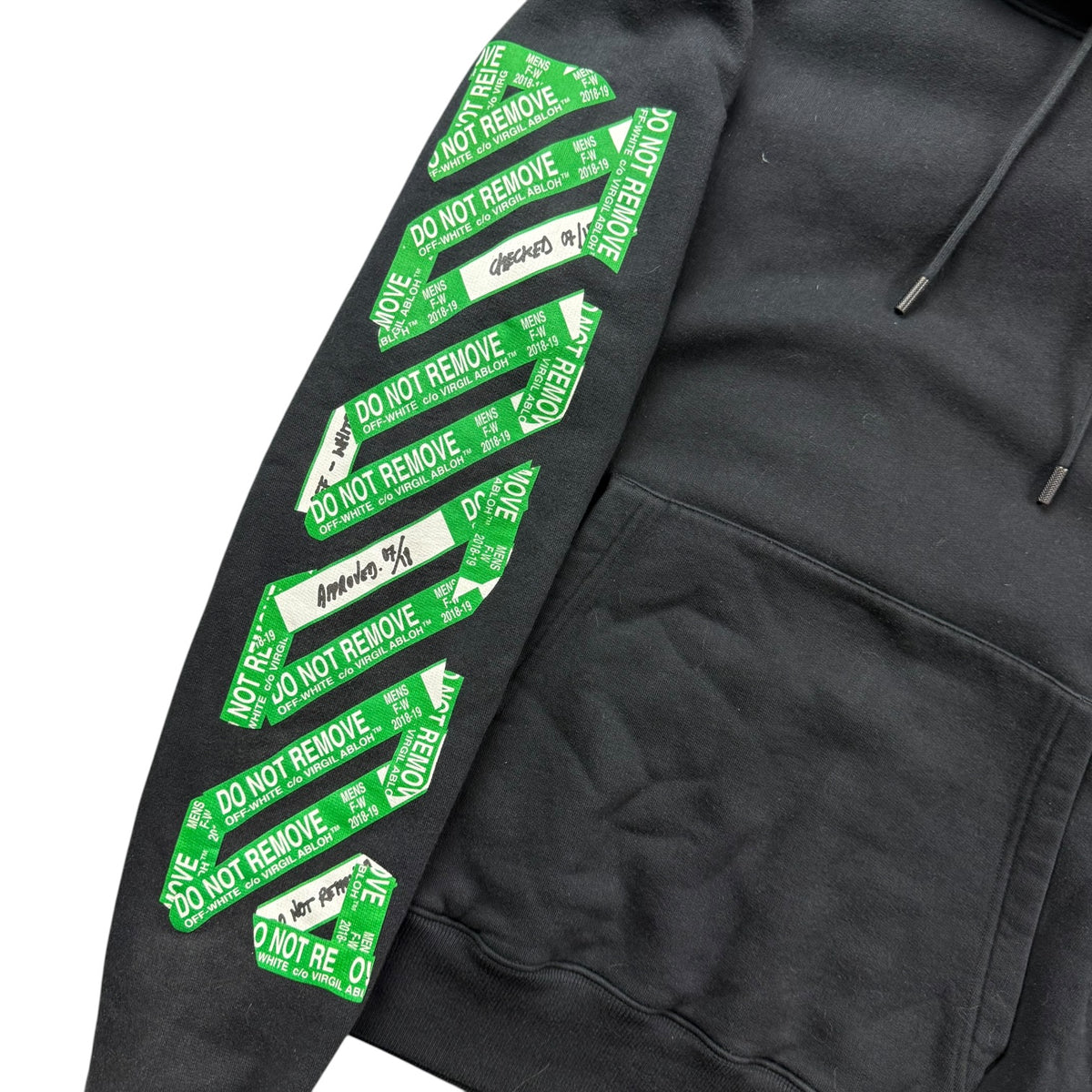 Off-White SSENSE Exclusive 3D Diag Arrow Hoodie Black