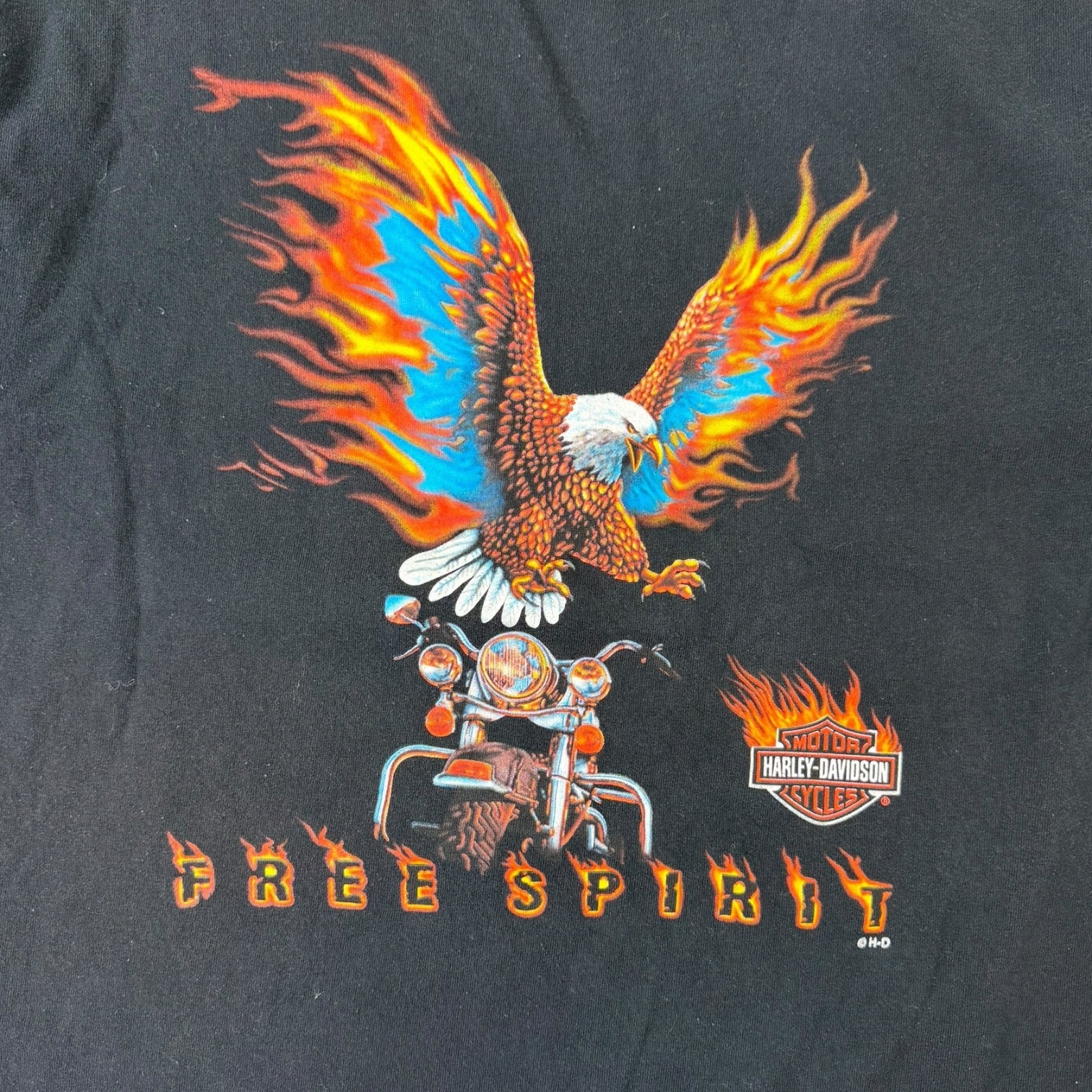 Vintage Harley Davidson Free Spirit Cancun Mexico T-Shirt Black