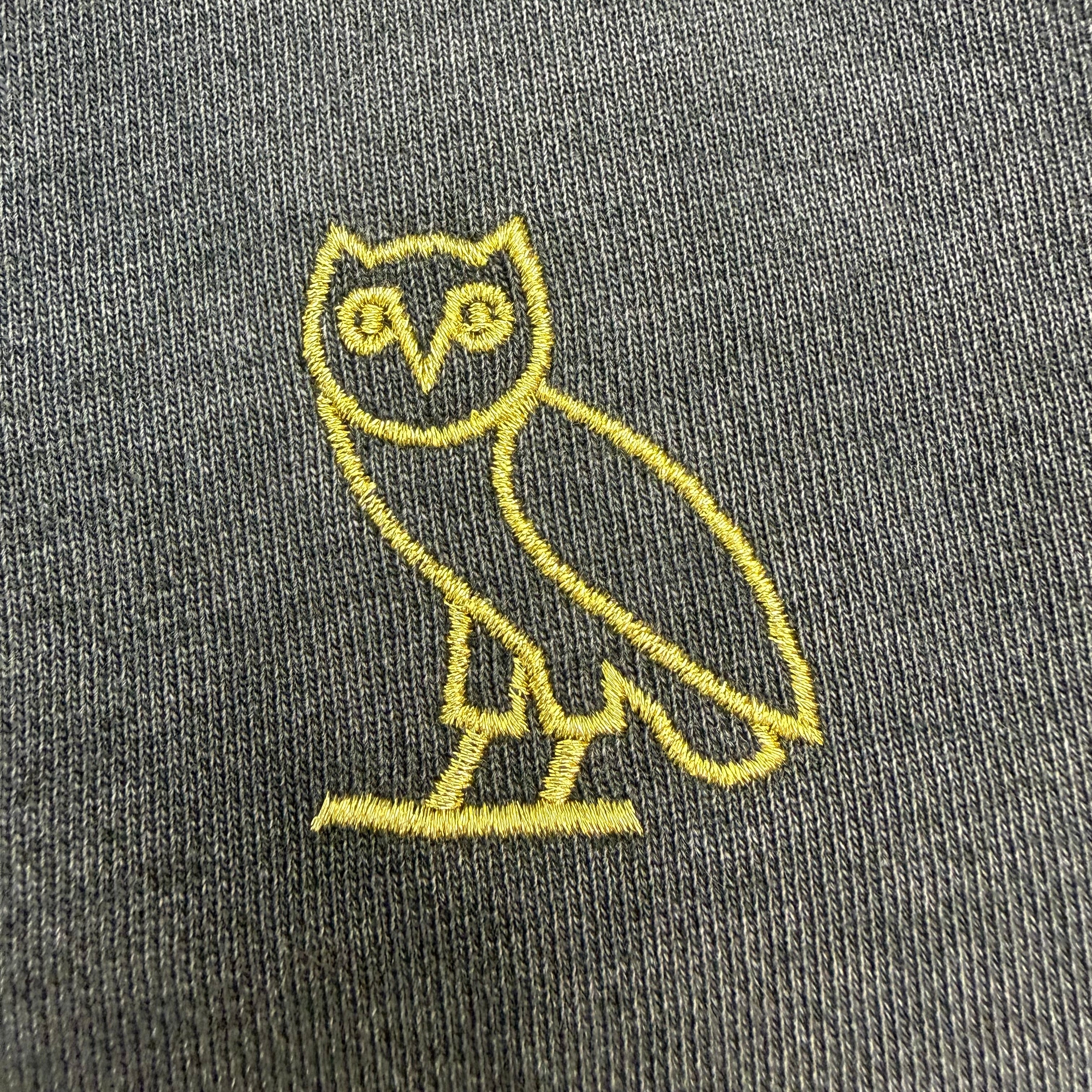 OVO Garment Dye Crewneck Washed Black