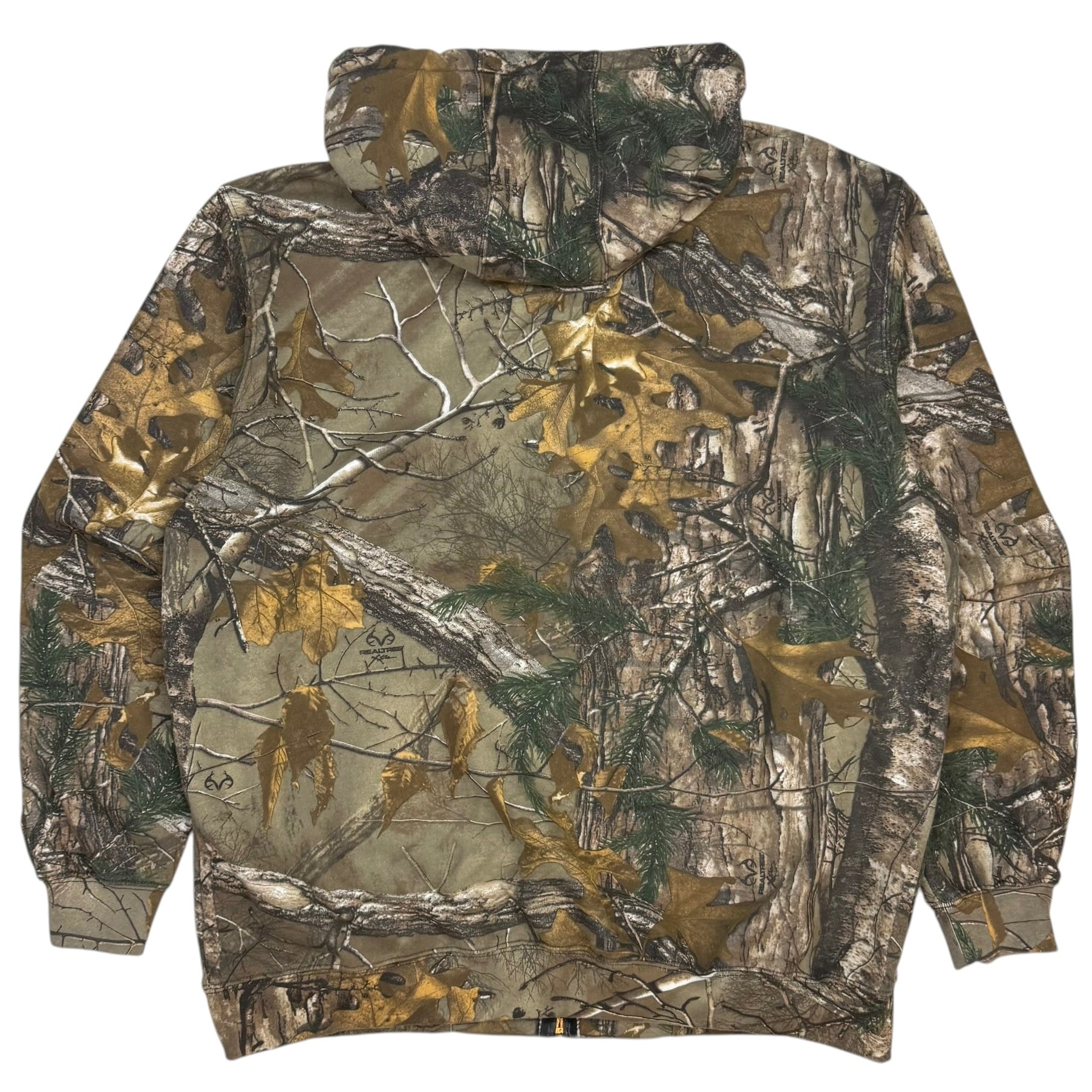 Vintage Carhartt Realtree Zip Up Hoodie Camo