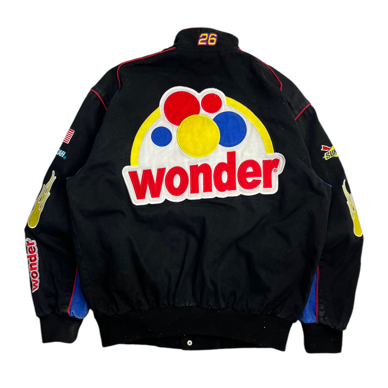 Vintage Talladega Nights Ricky Bobby WONDER Jeff Hamilton Jacket