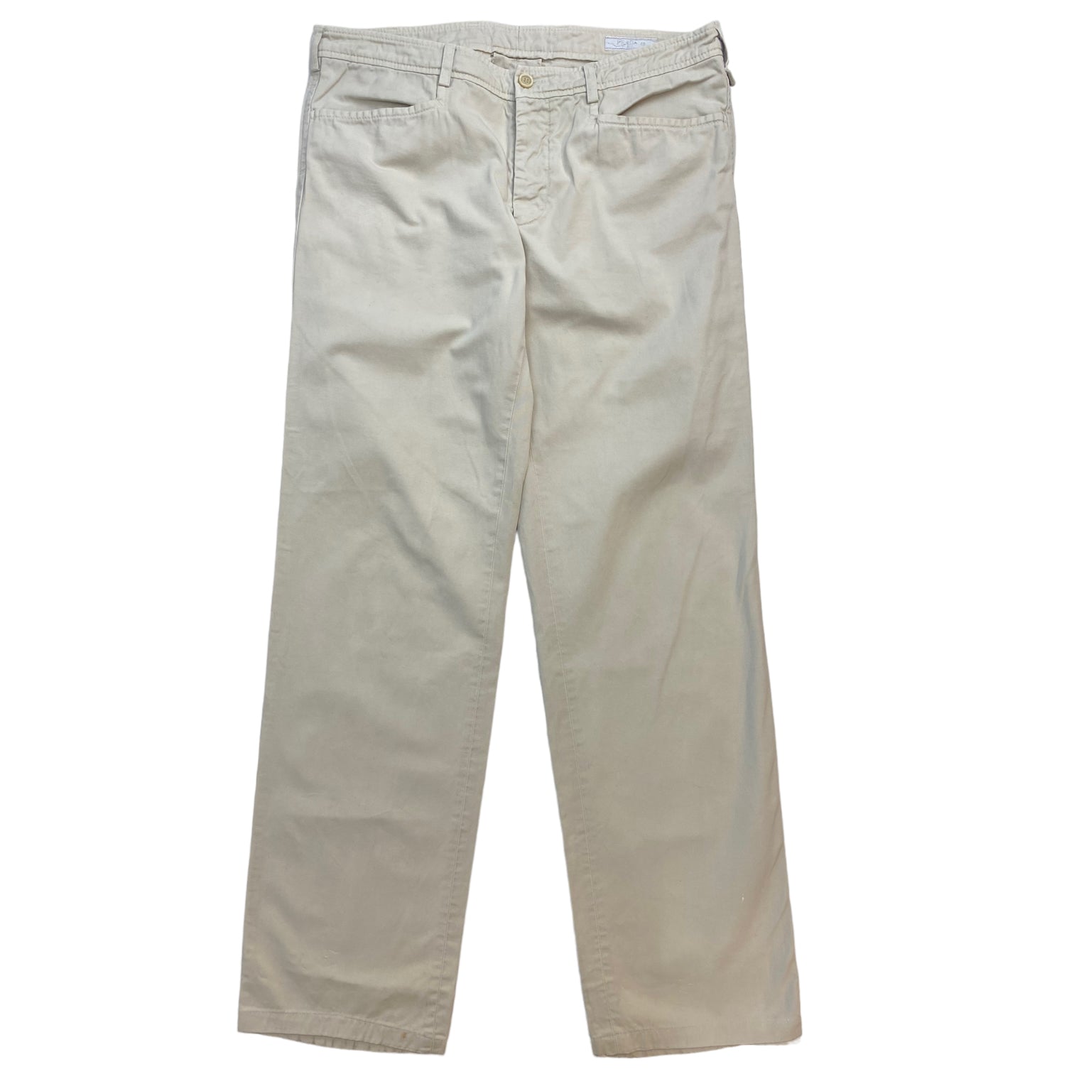 Vintage Prada Cotton Pants Cream