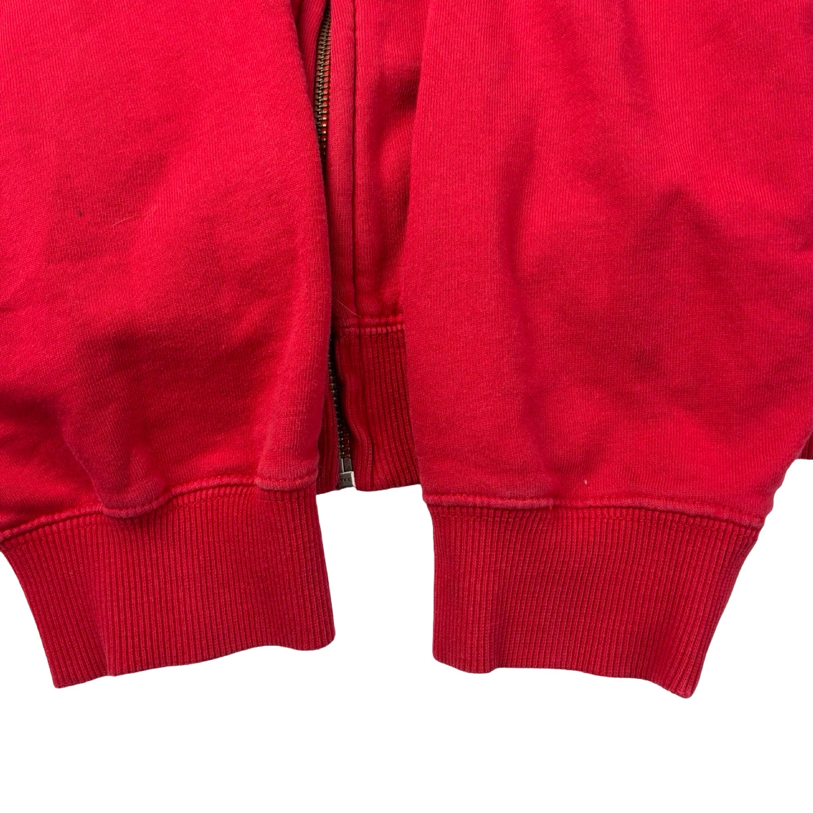 Vintage Y2K Oakley Futurism Full Zip Hoodie Red